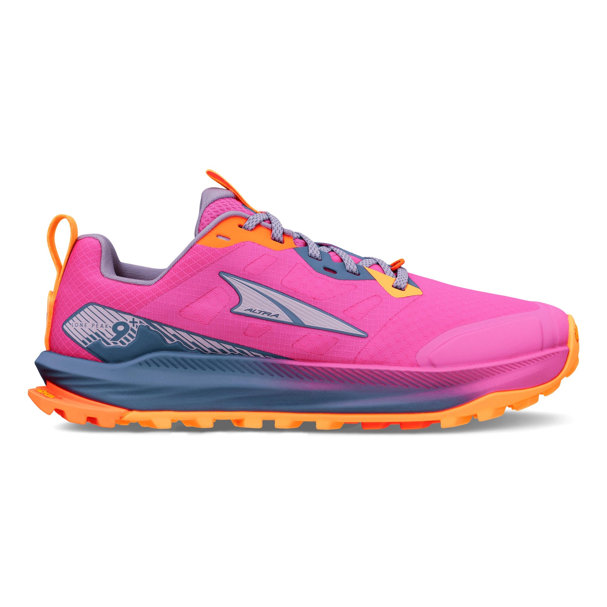 Altra Lone Peak 9+ Zapatilla trail Mujeres - rosa, naranja