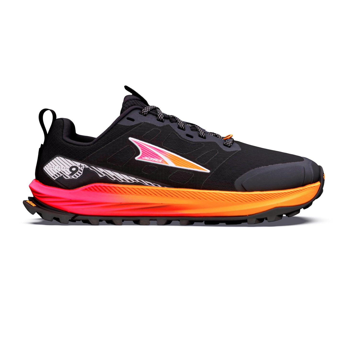 Altra Lone Peak 9+ Zapatilla trail Mujeres - negro, rosa