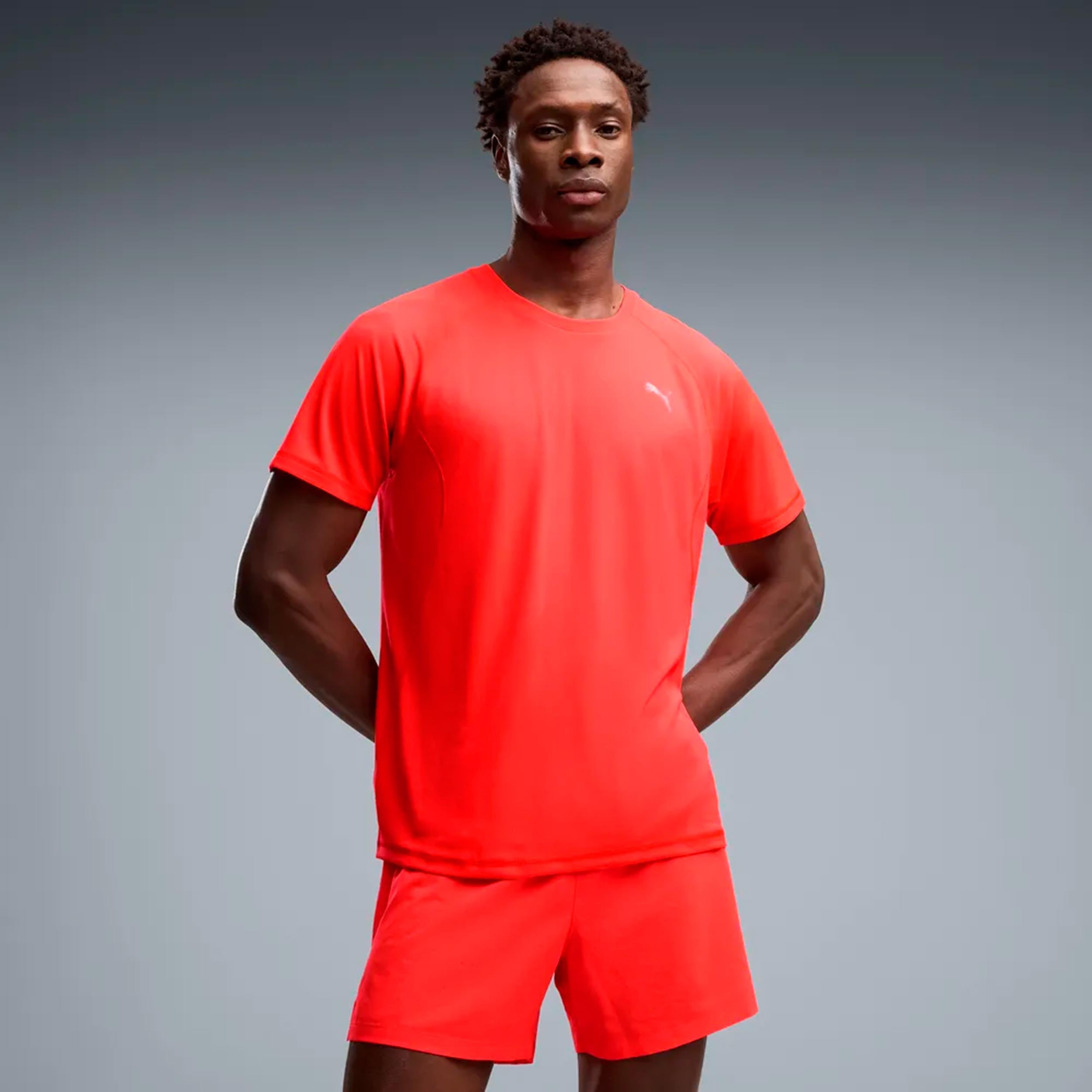 Puma Velocity  Camiseta de running Hombres - rojo