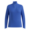 Essential 1/2 Zip Camiseta de running Mujeres-azul