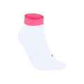 RU4 Endurance Short Calcetines para correr Mujeres - blanco, turquesa