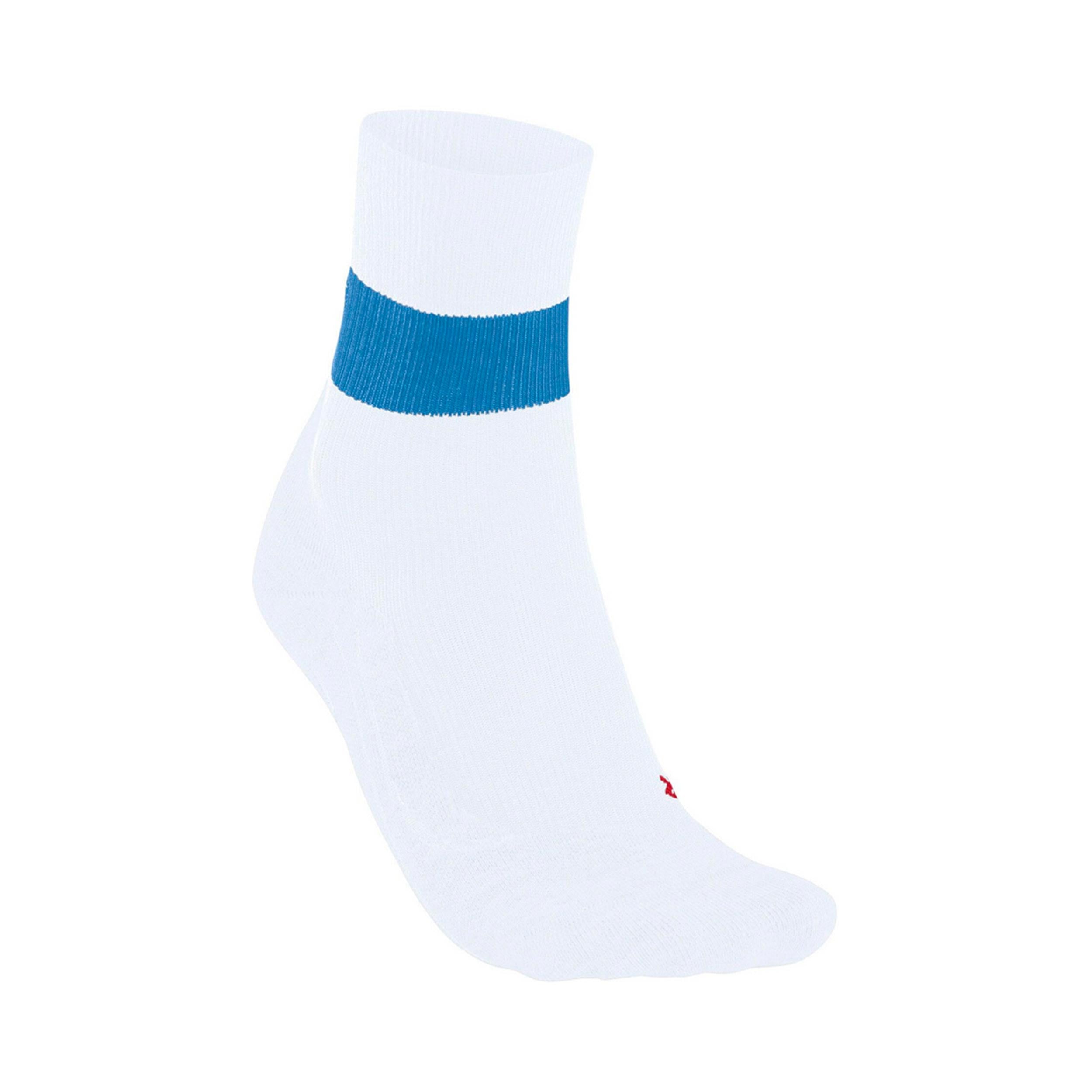Falke RU Compression Stabilizing Calcetines de compresión Hombres - blanco, color petróleo