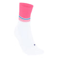 RU4 Endurance Cool Calcetines para correr Mujeres - blanco, coral