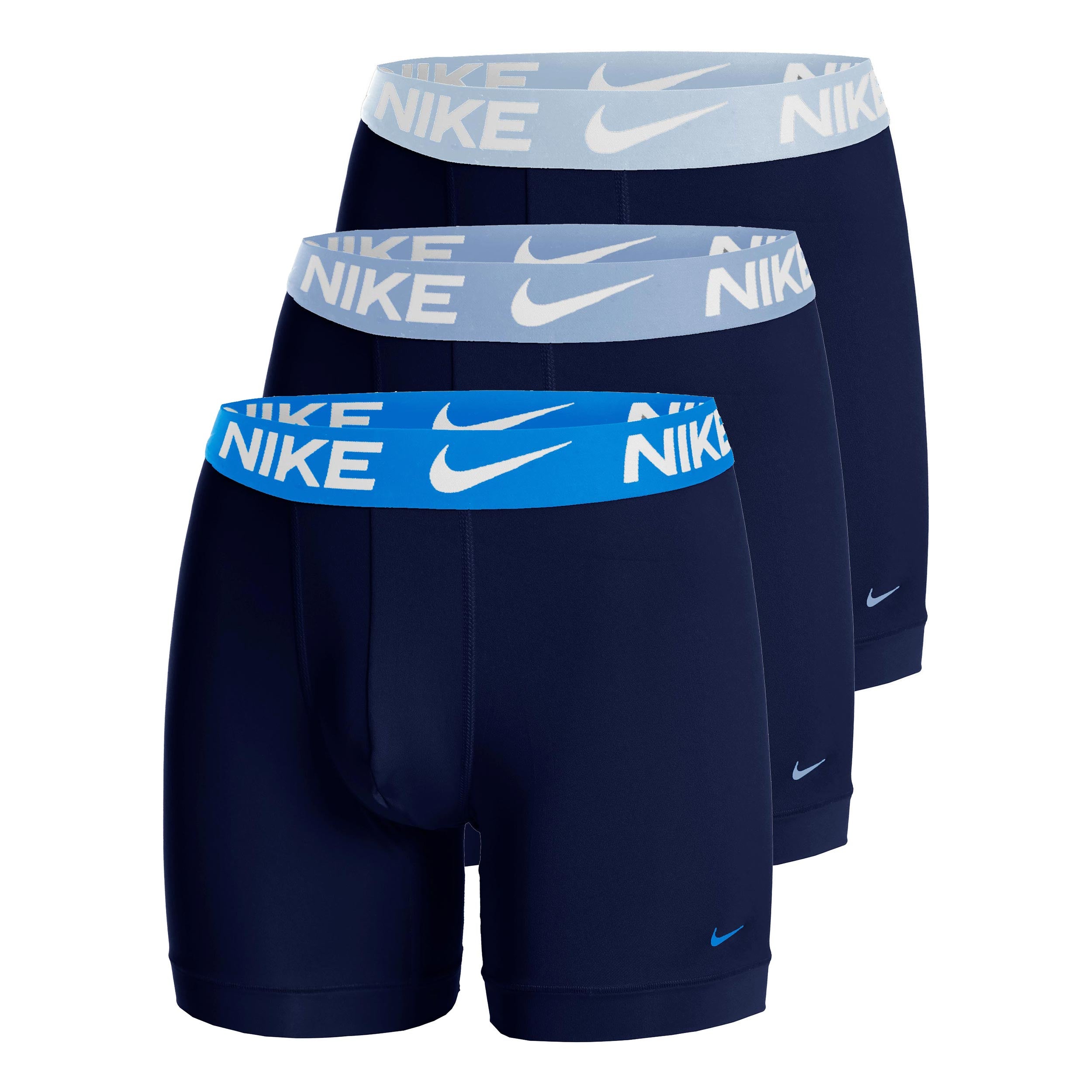 Nike Essential Micro Calzoncillos tipo bóxer - Pack de 3 Hombres-azul, multicolor