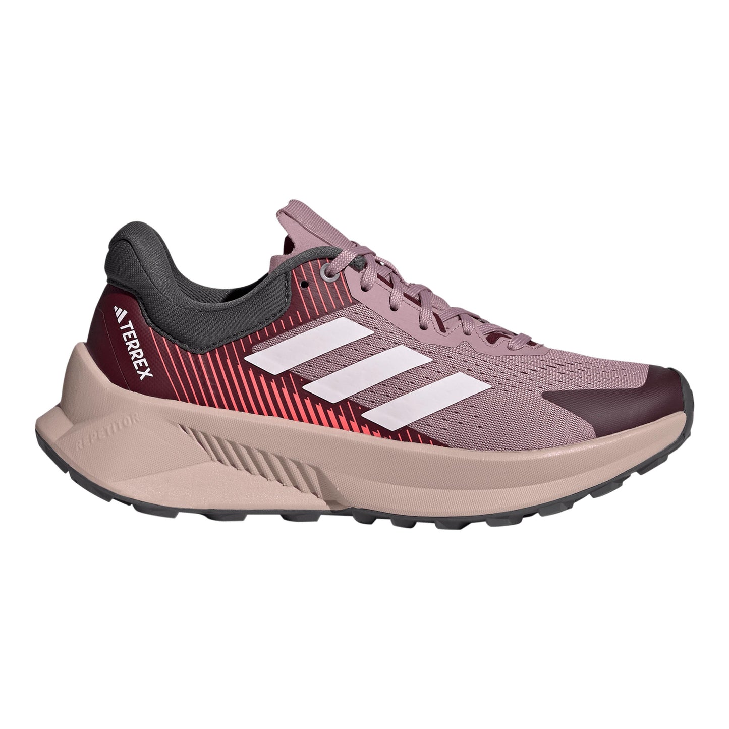 adidas Terrex Soulstride Flow Zapatilla trail Mujeres - malva, coral