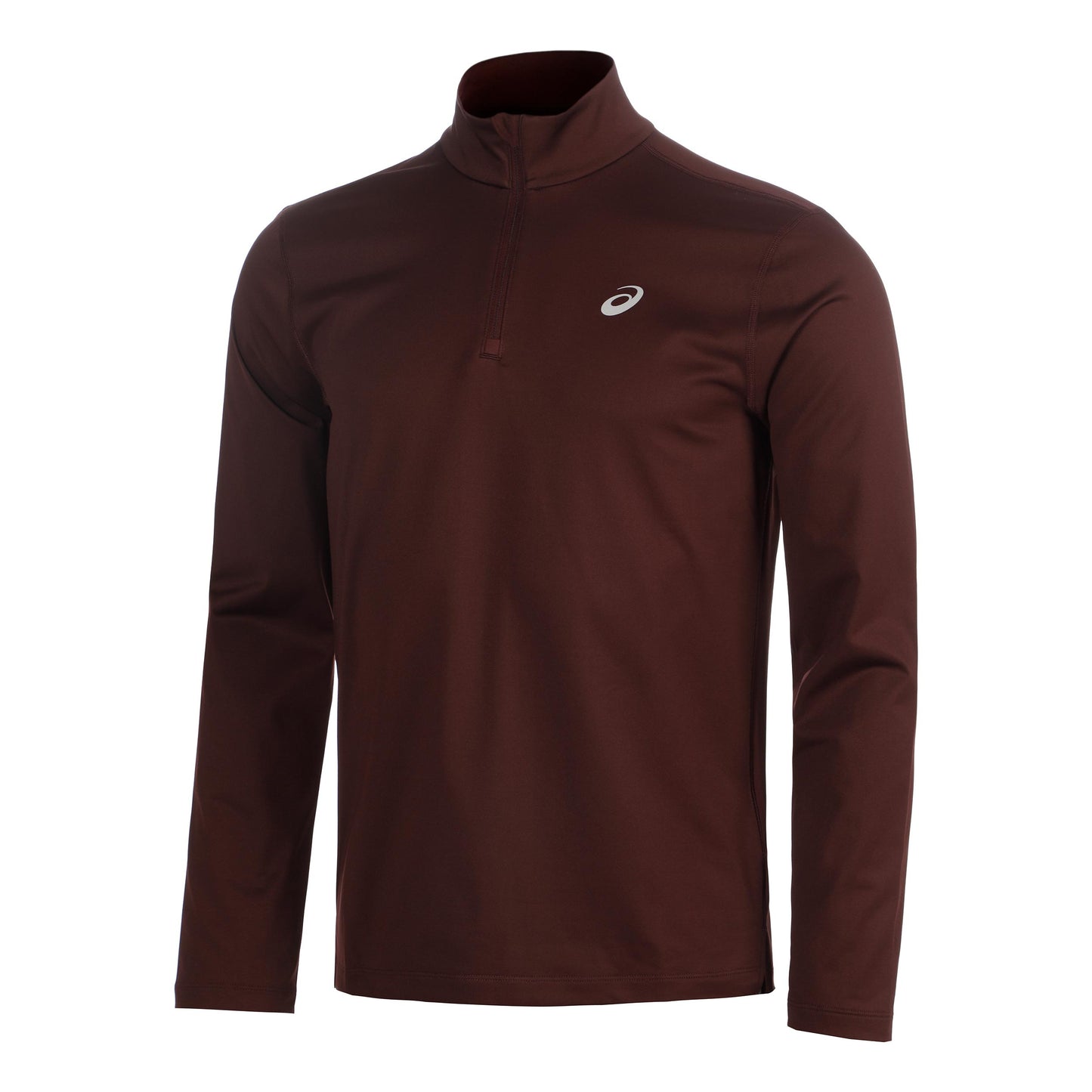 ASICS Core 1/2 Zip Winter  Camiseta de running Hombres - rojo vino
