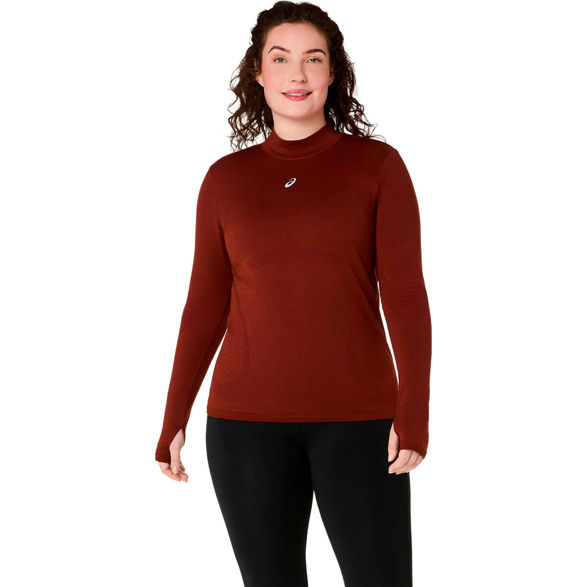 ASICS Road Winter Seamless  Camiseta de running Mujeres - óxido