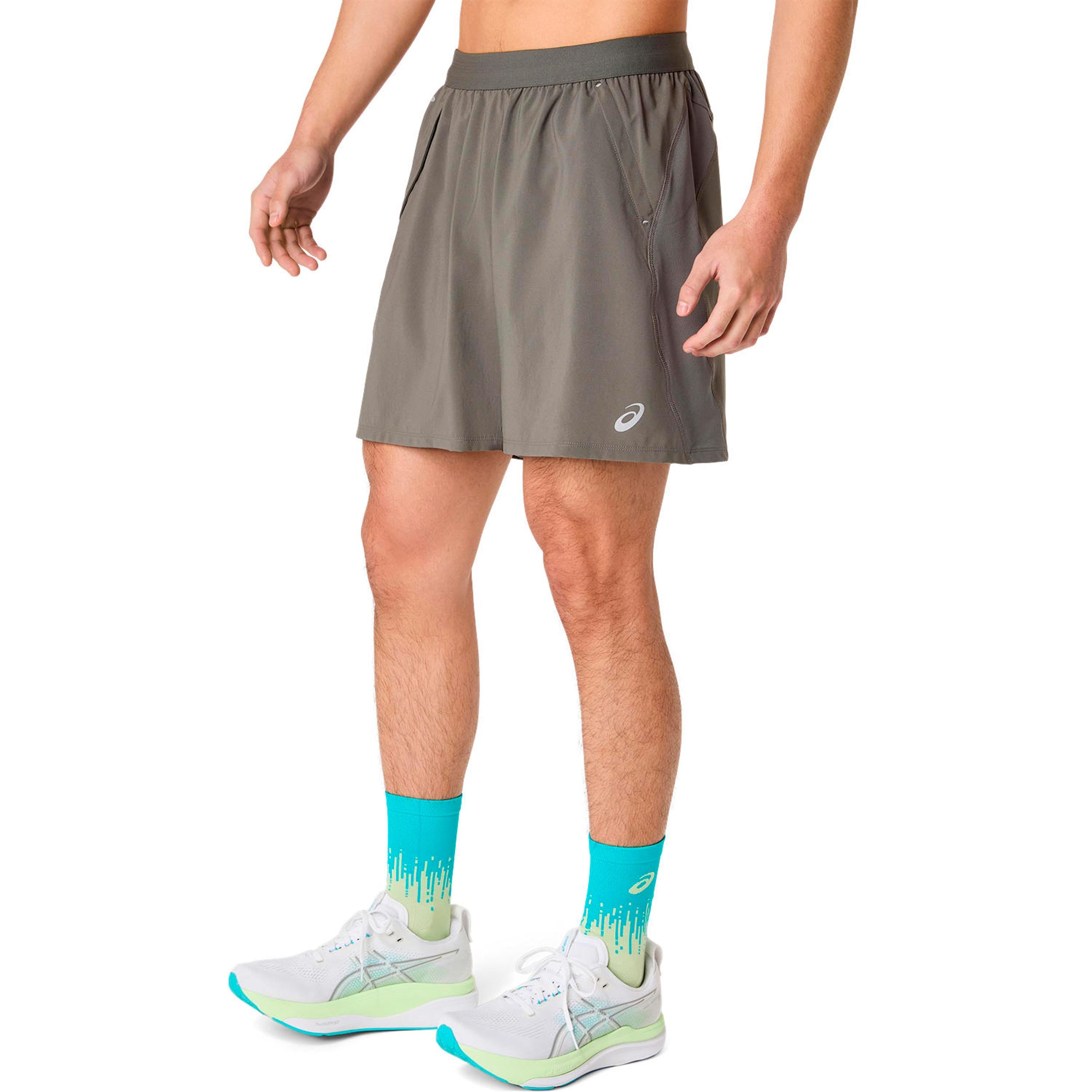 ASICS Road 2in1 7In  Pantalones cortos Hombres - gris