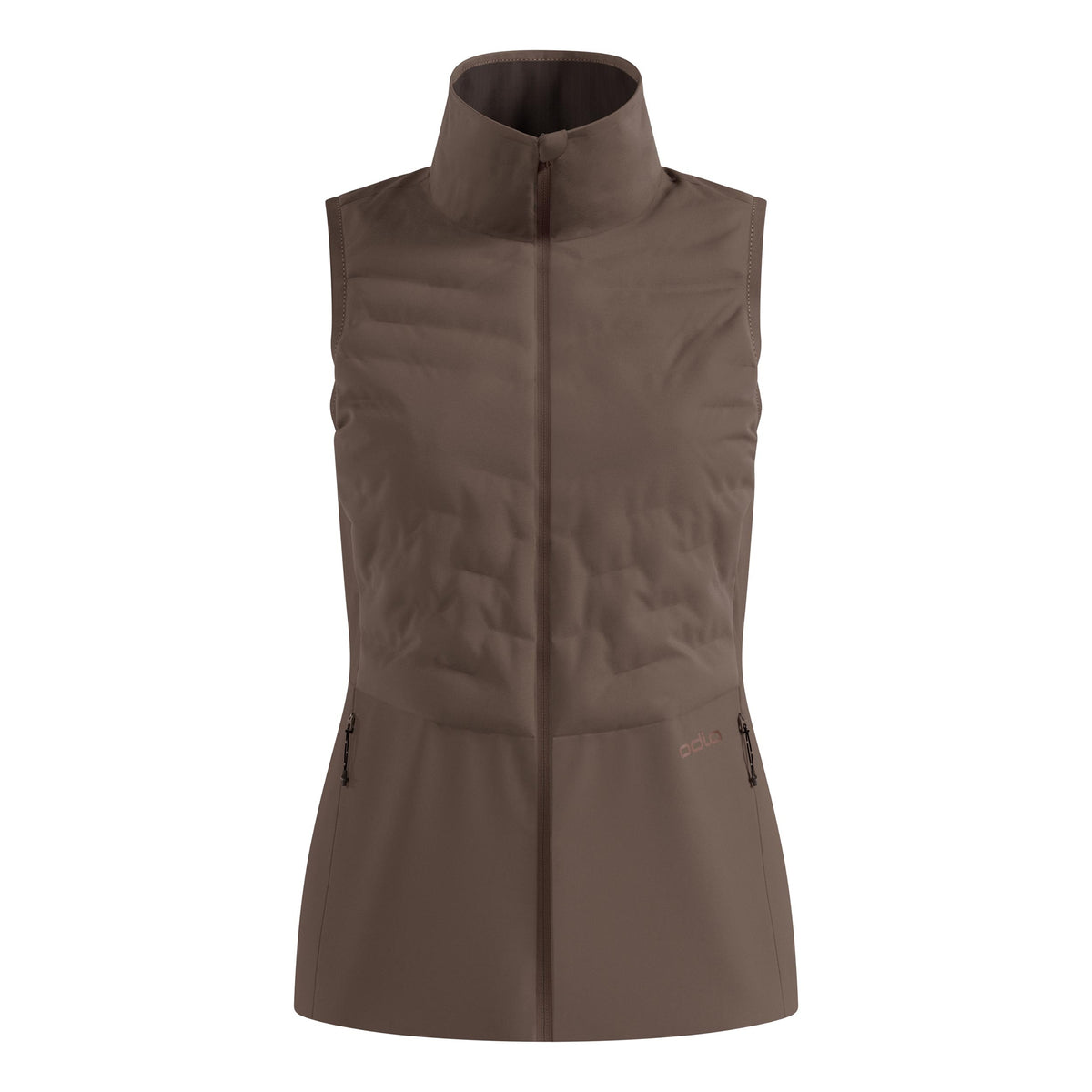 Odlo Zeroweight Insulator  Chalecos para correr Mujeres - marrón