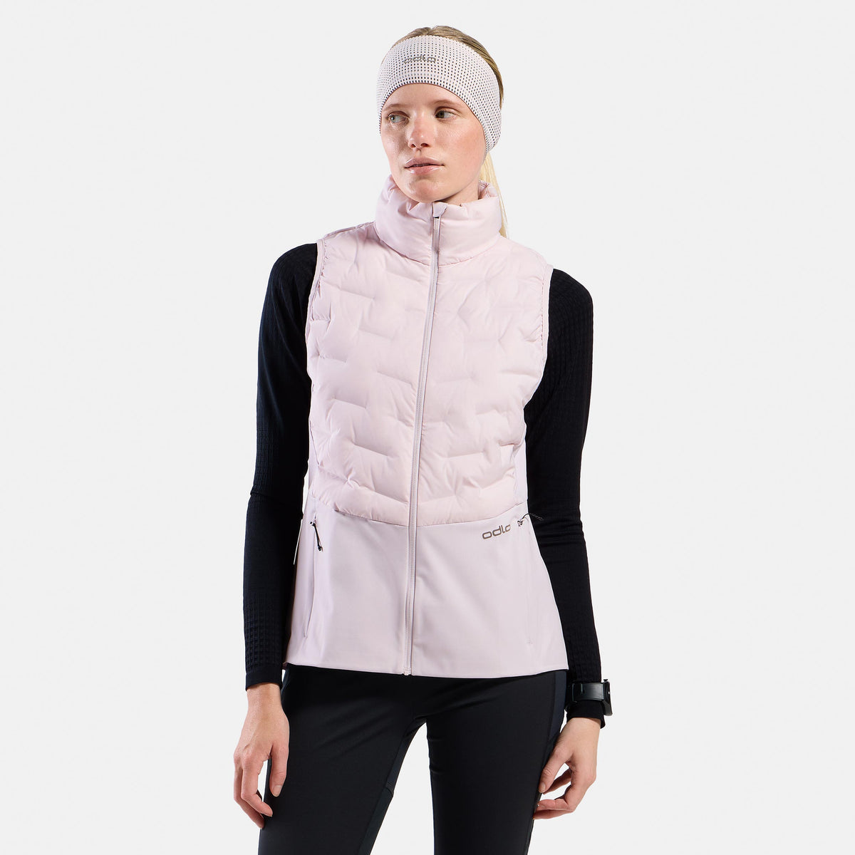Odlo Zeroweight Insulator  Chalecos para correr Mujeres - rosa