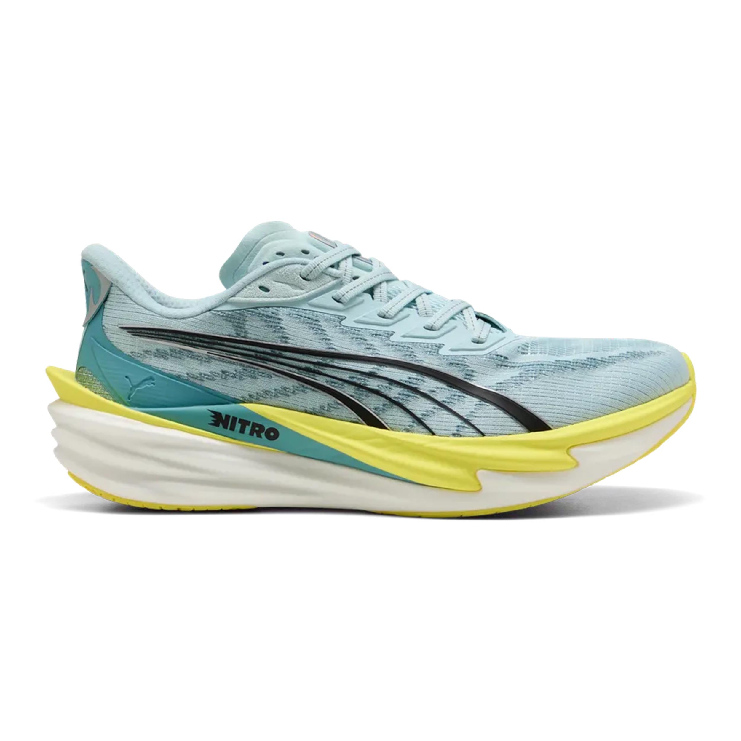 Puma Deviate Nitro 4 Zapatilla neutral Hombres-azul oscuro, azul claro