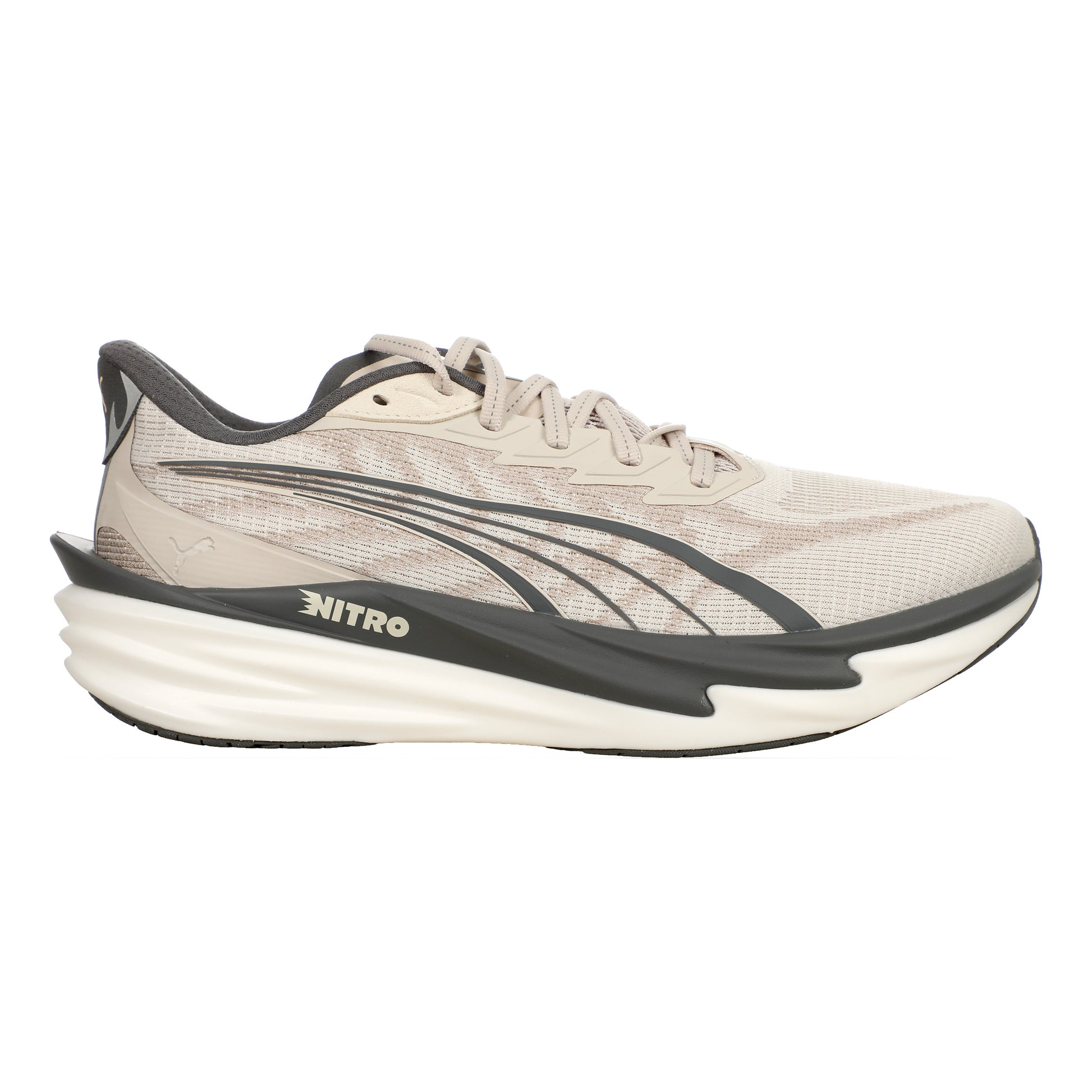 Puma Deviate Nitro 4 Zapatilla neutral Hombres - beige, gris