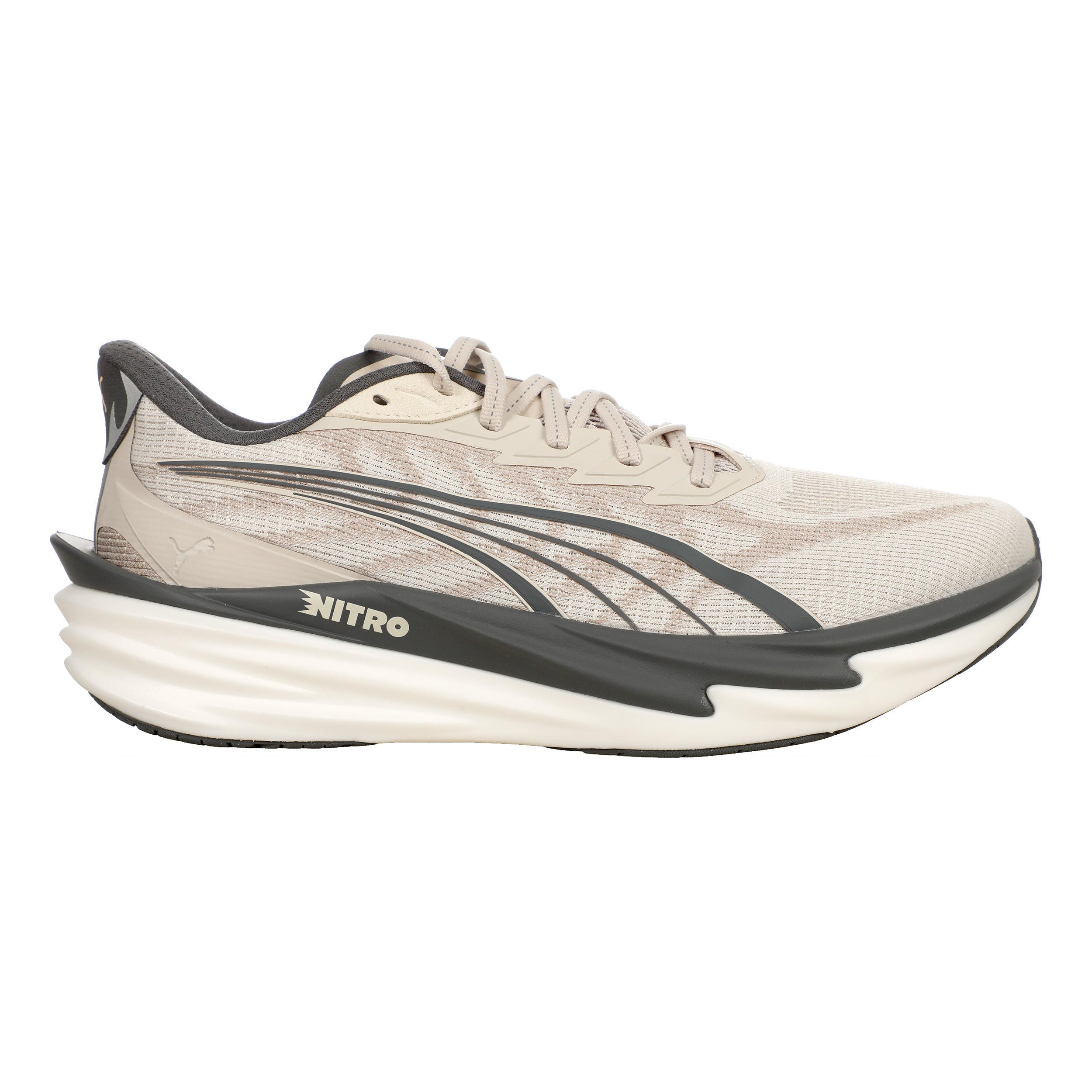 Puma Deviate Nitro 4 Zapatilla neutral Hombres - beige, gris