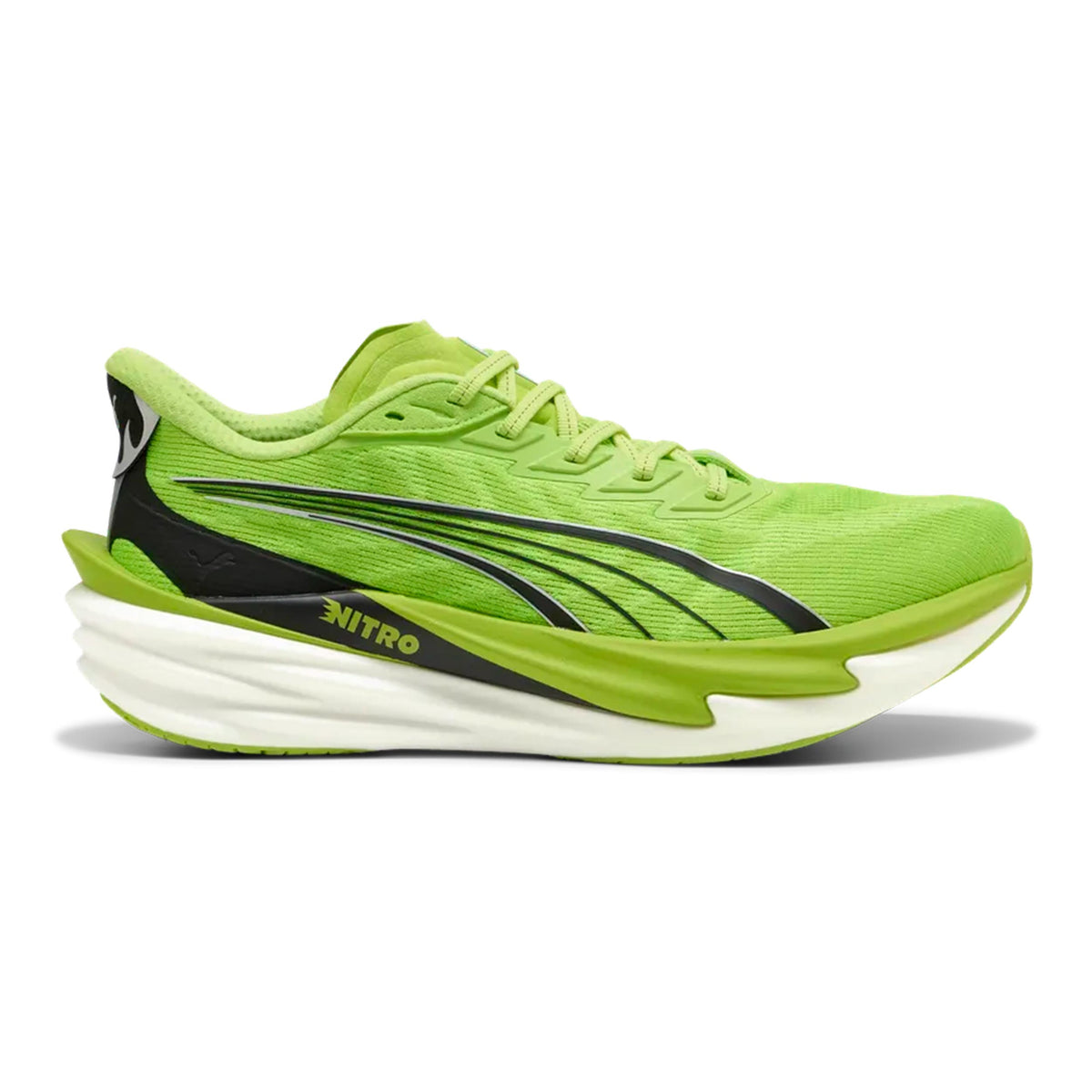 Puma Deviate Nitro 4 Zapatilla neutral Hombres - lima, negro