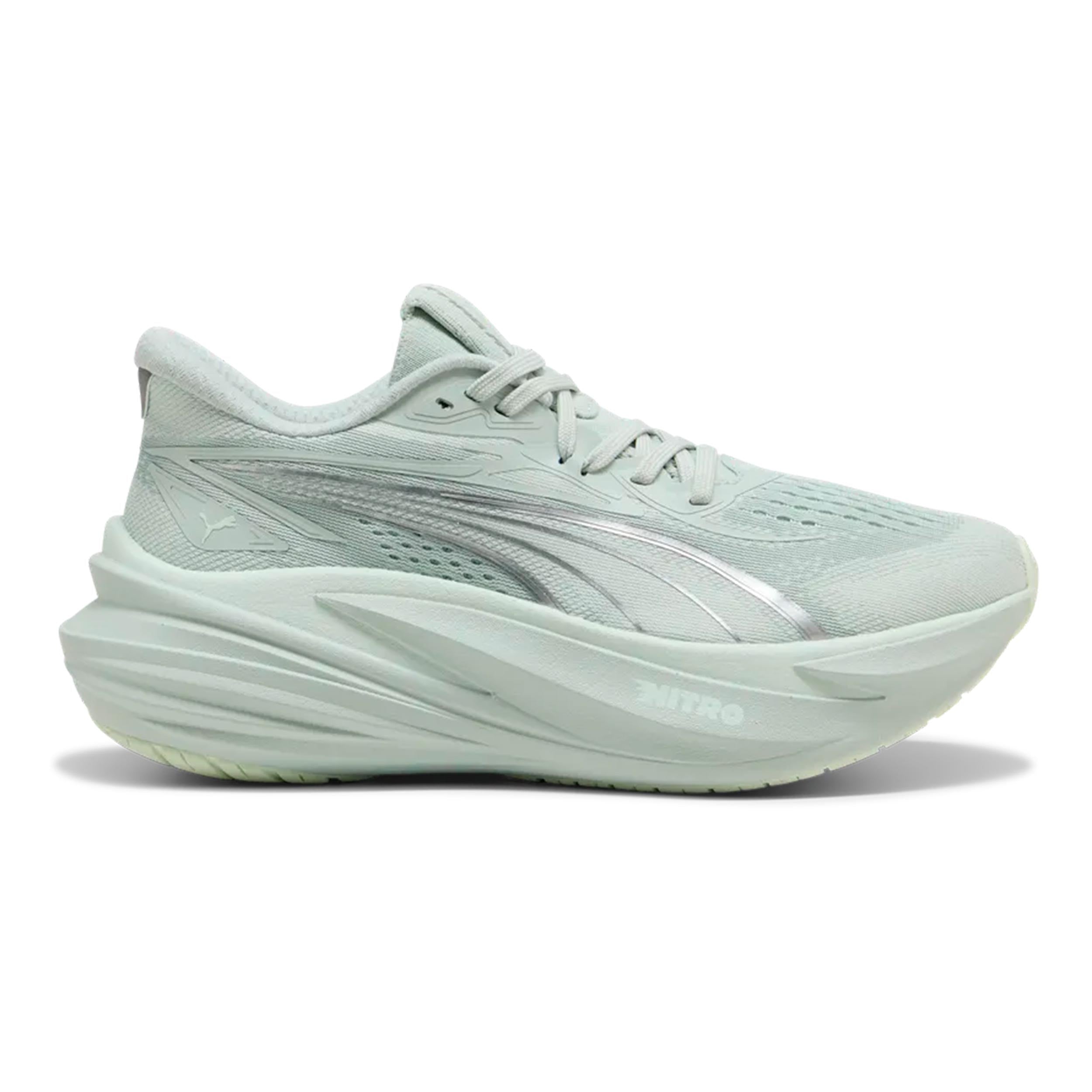 Puma MagMax Nitro 2 Zapatilla neutral Mujeres - verde claro, plateado