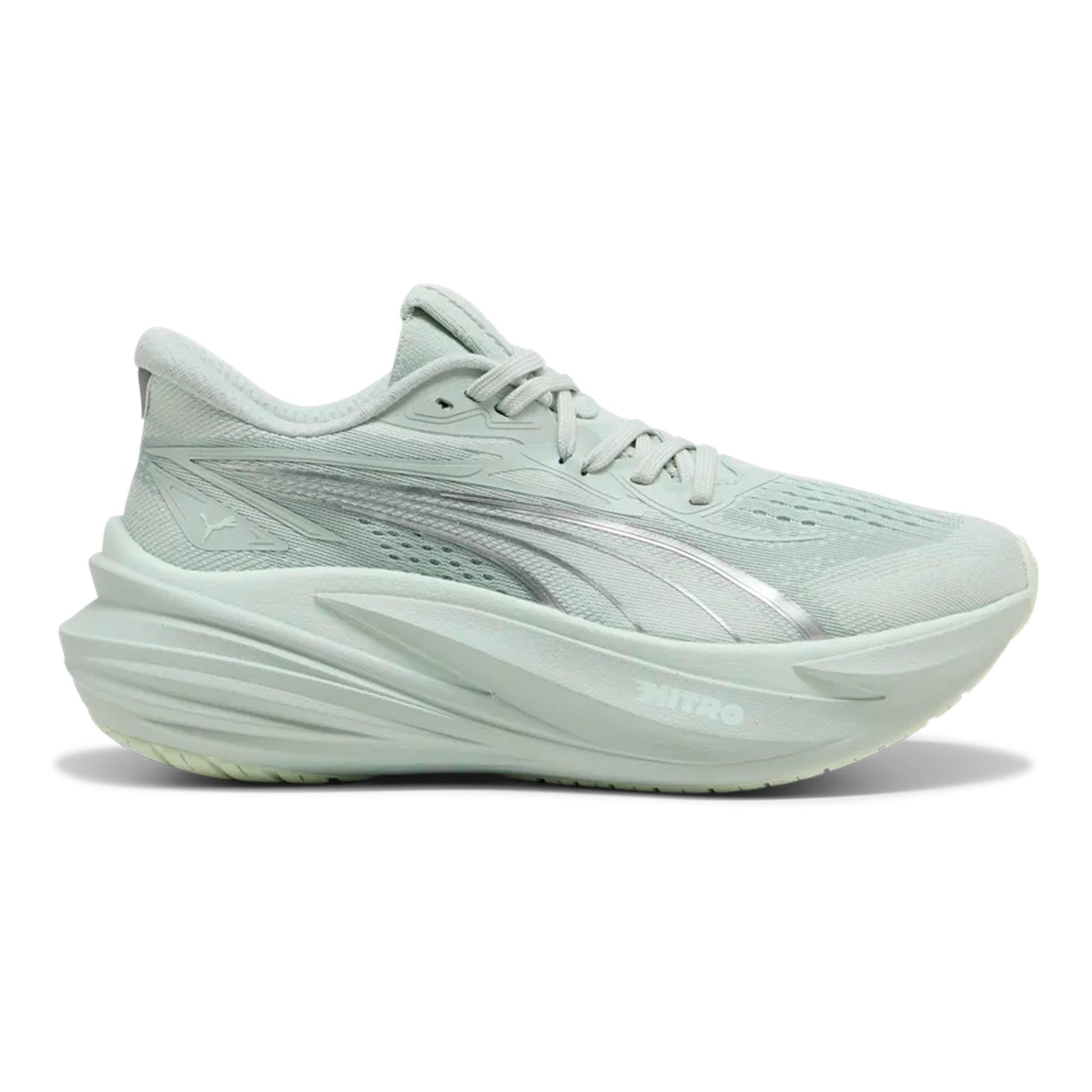 Puma MagMax Nitro 2 Zapatilla neutral Mujeres - verde claro, plateado