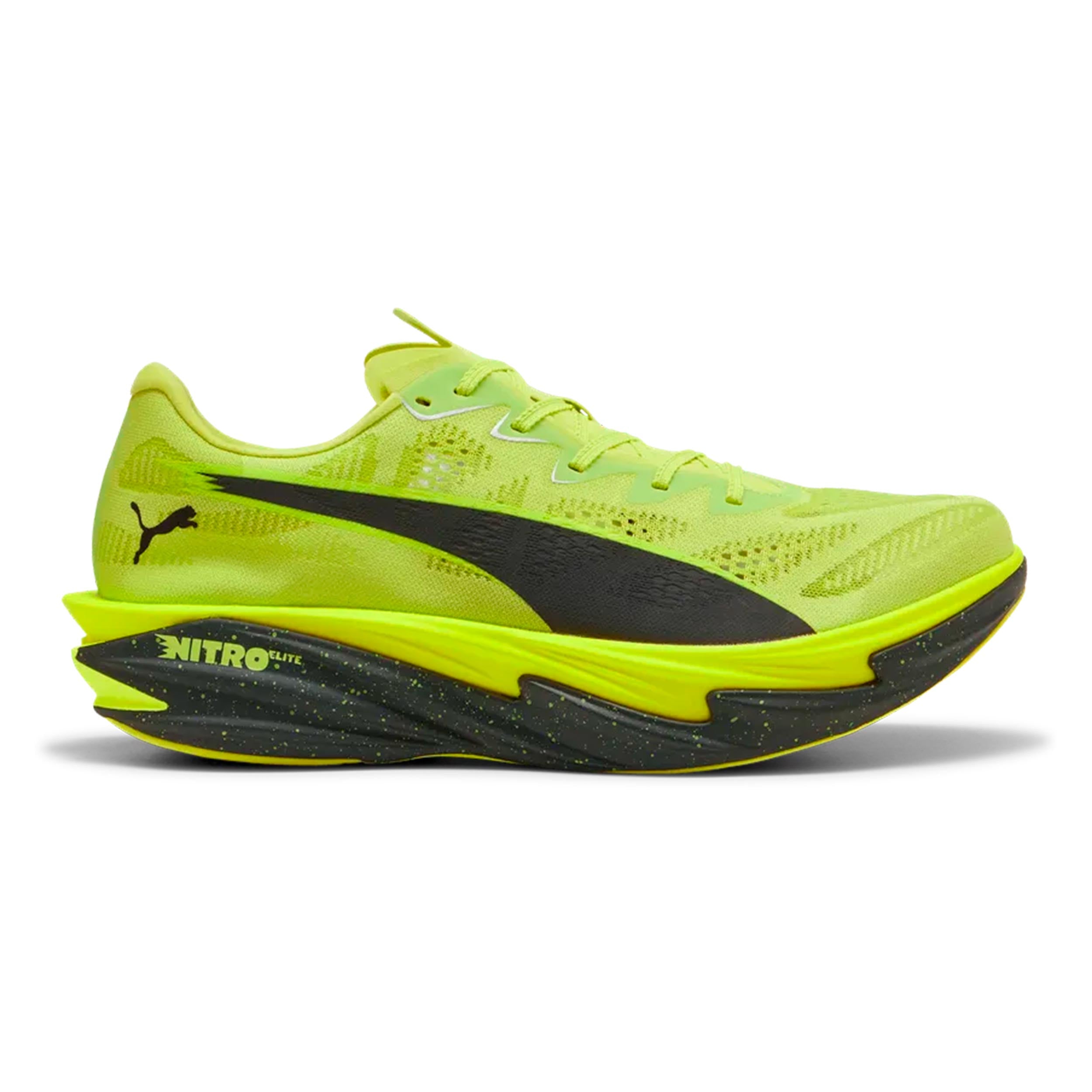 Puma Deviate Nitro Elite 4 Zapatilla de competición Mujeres - lima, negro