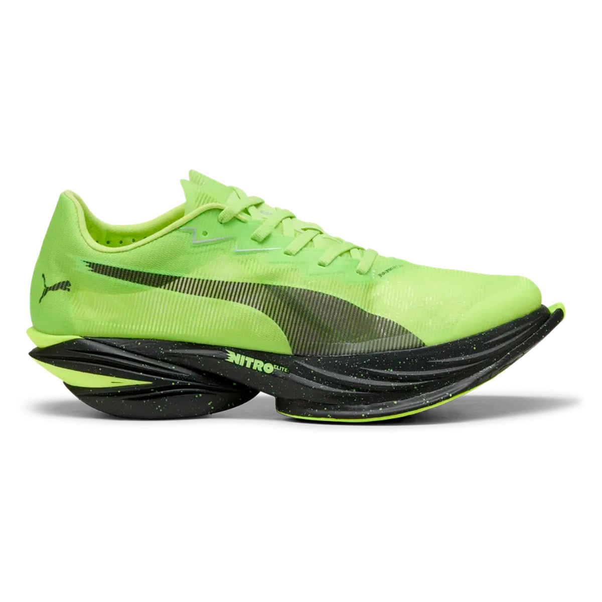 Puma FAST-R Nitro Elite 3 Zapatilla de competición Mujeres - verde neón, negro