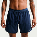 STRIDE 2IN1 7IN  Pantalones cortos Hombres - azul oscuro, plateado