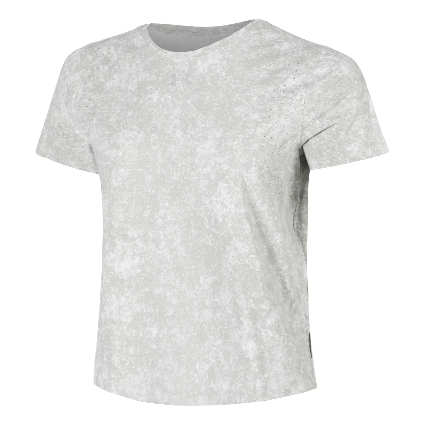 Under Armour Velociti Pro Print  Camiseta de running Mujeres - gris, plateado