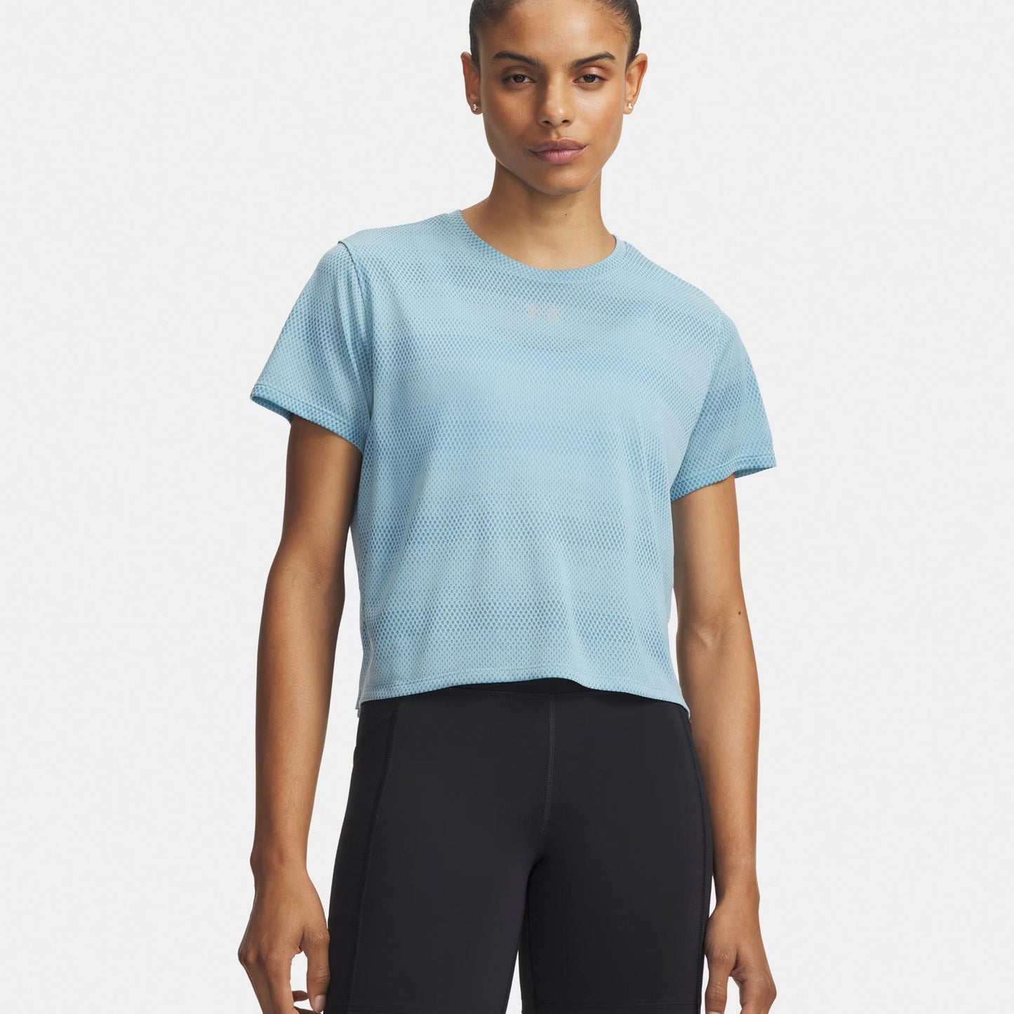 Under Armour Velociti  Camiseta de running Mujeres - azul claro, plateado