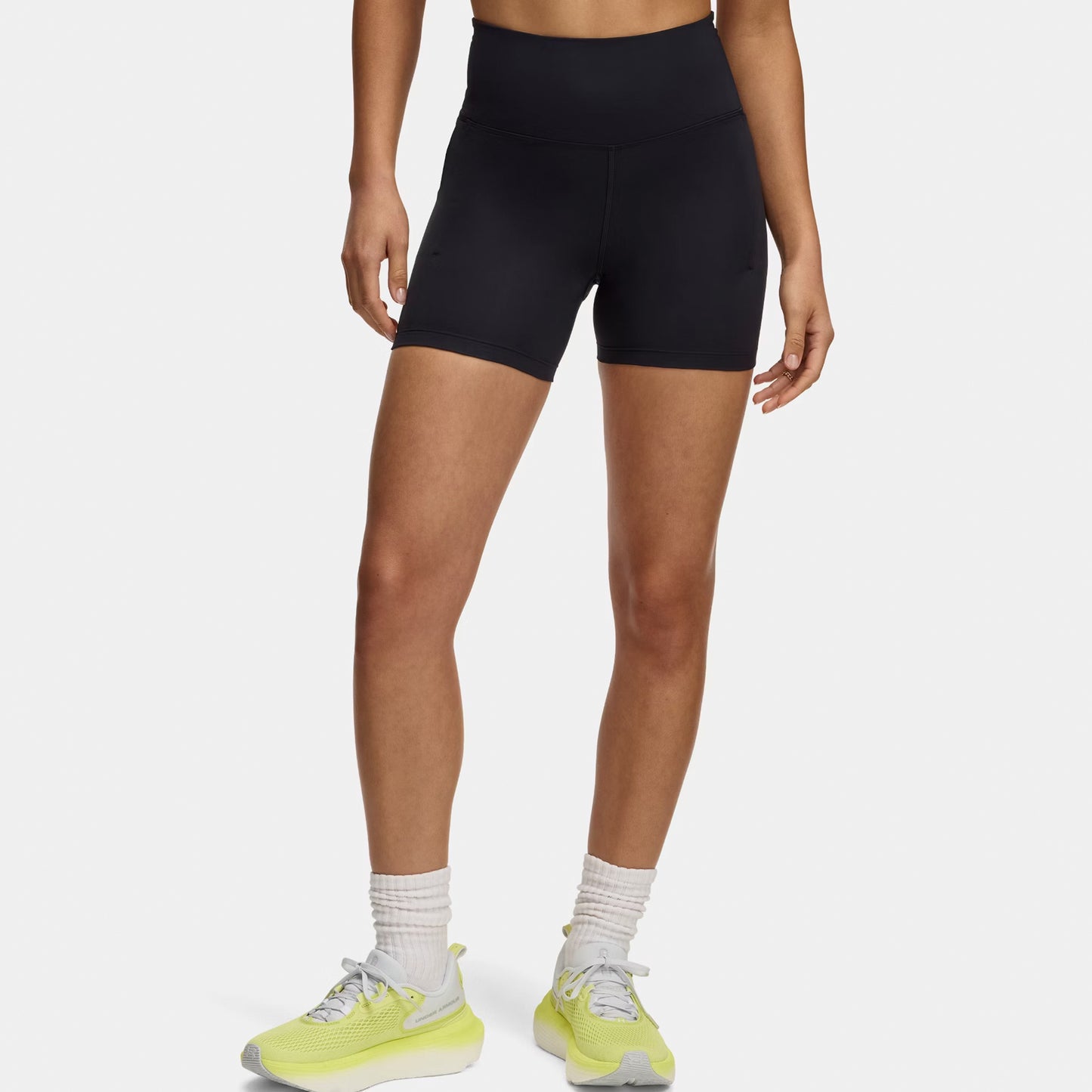 Under Armour Launch Elite 4in   Mallas para correr Mujeres-negro, plateado