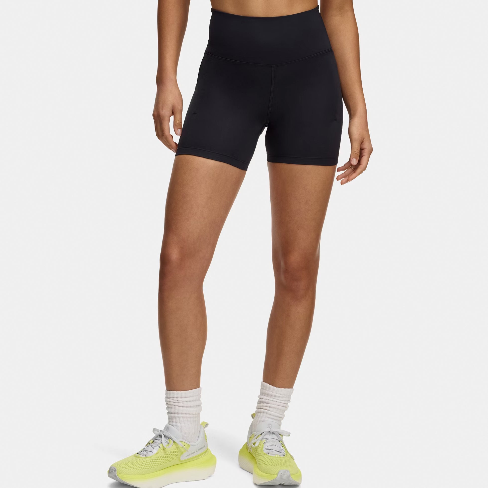 Under Armour Launch Elite 4in   Mallas para correr Mujeres-negro, plateado