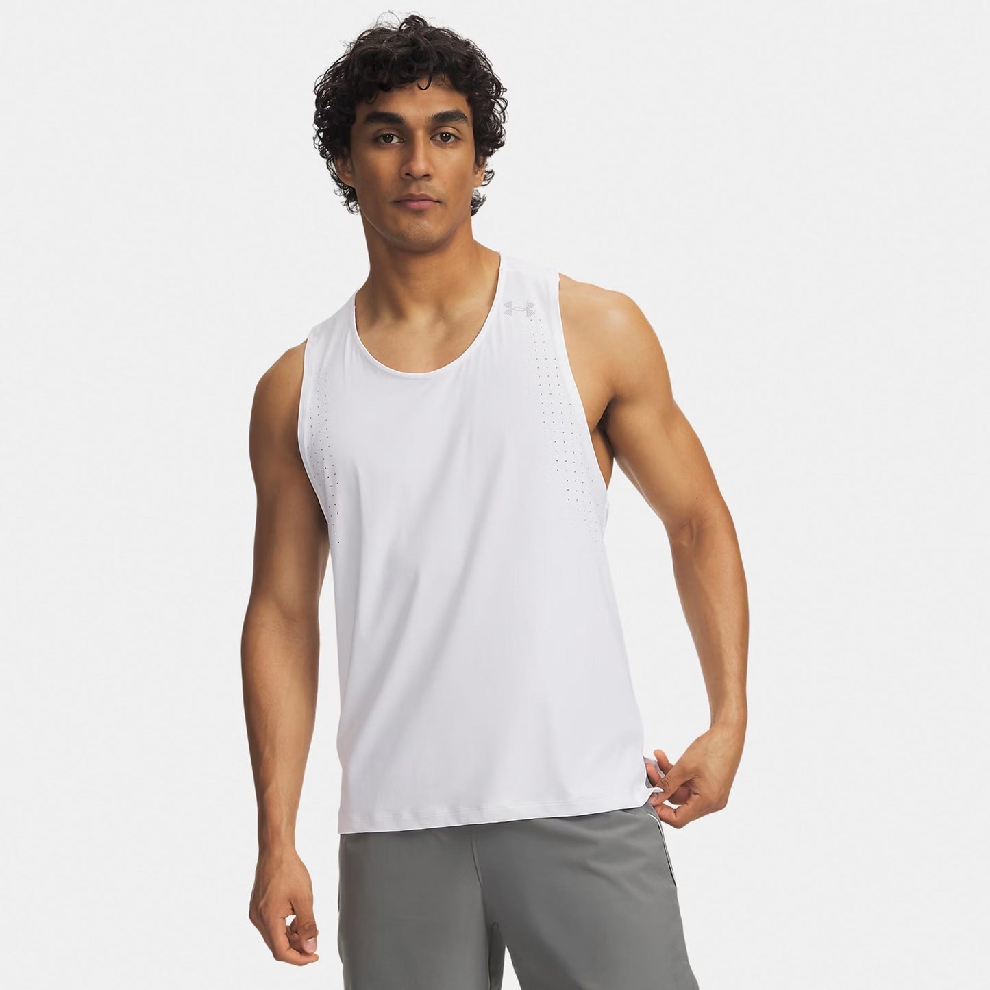 Under Armour Velociti Pro  Camiseta de running Hombres - blanco