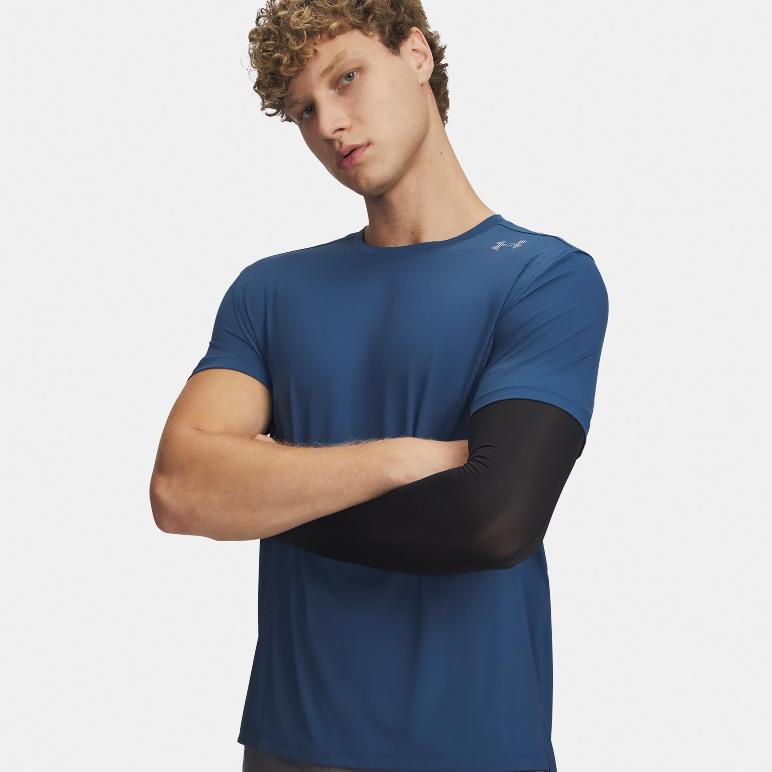 Under Armour Velociti Pro  Camiseta de running Hombres - azul, plateado