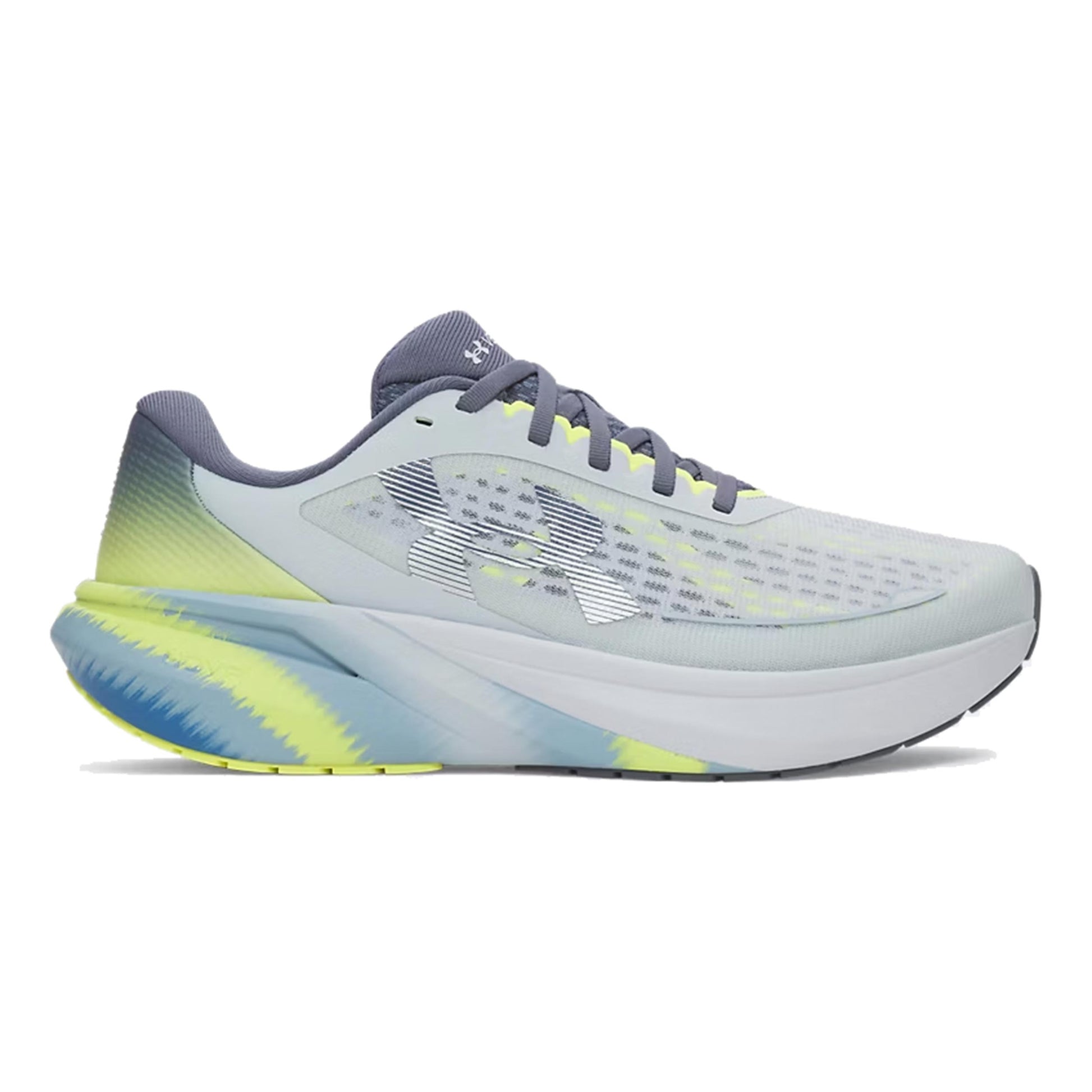 Under Armour Velociti Pace Zapatilla neutral Hombres - gris, amarillo