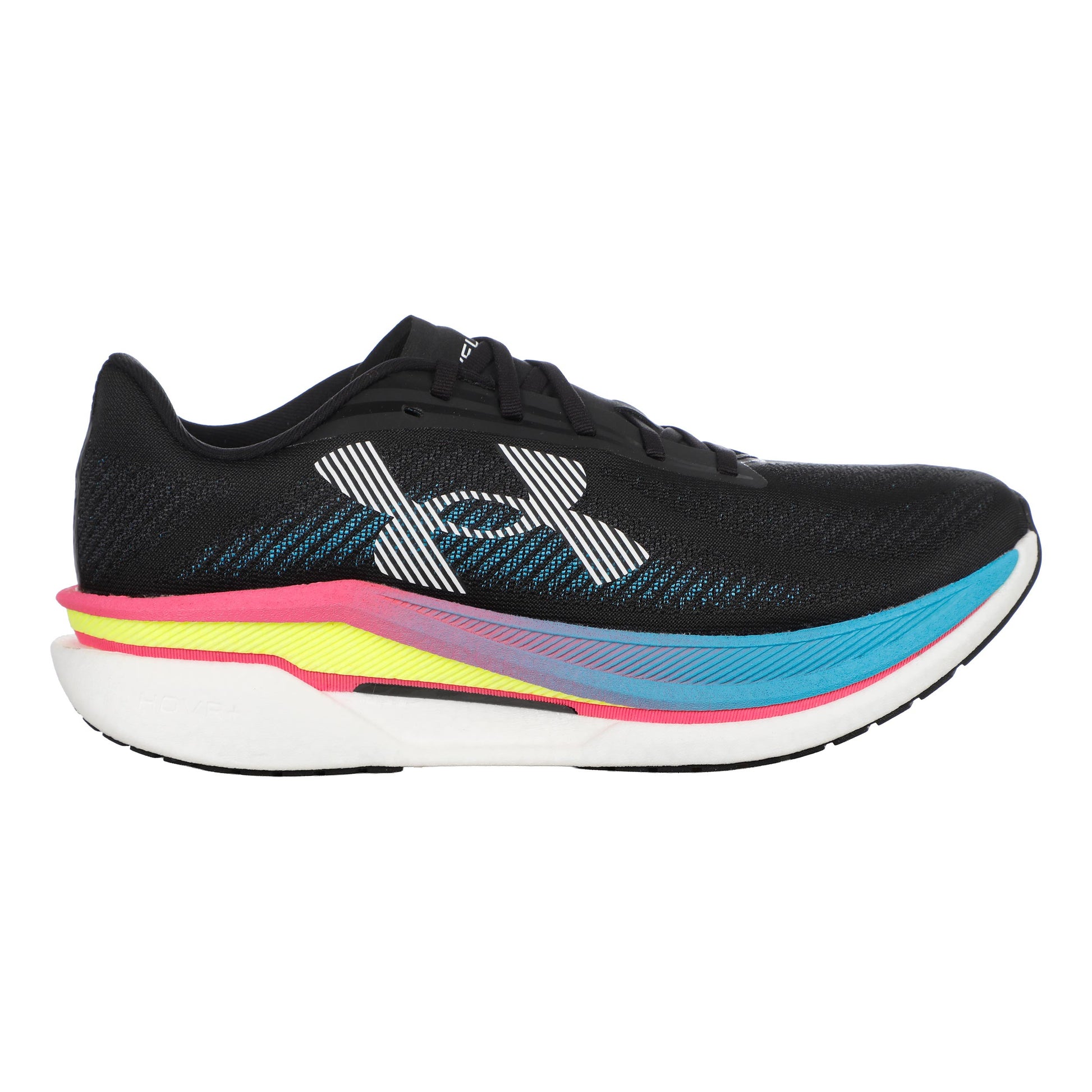 Under Armour Velociti Pro 2 Zapatilla de competición Unisex-negro, azul