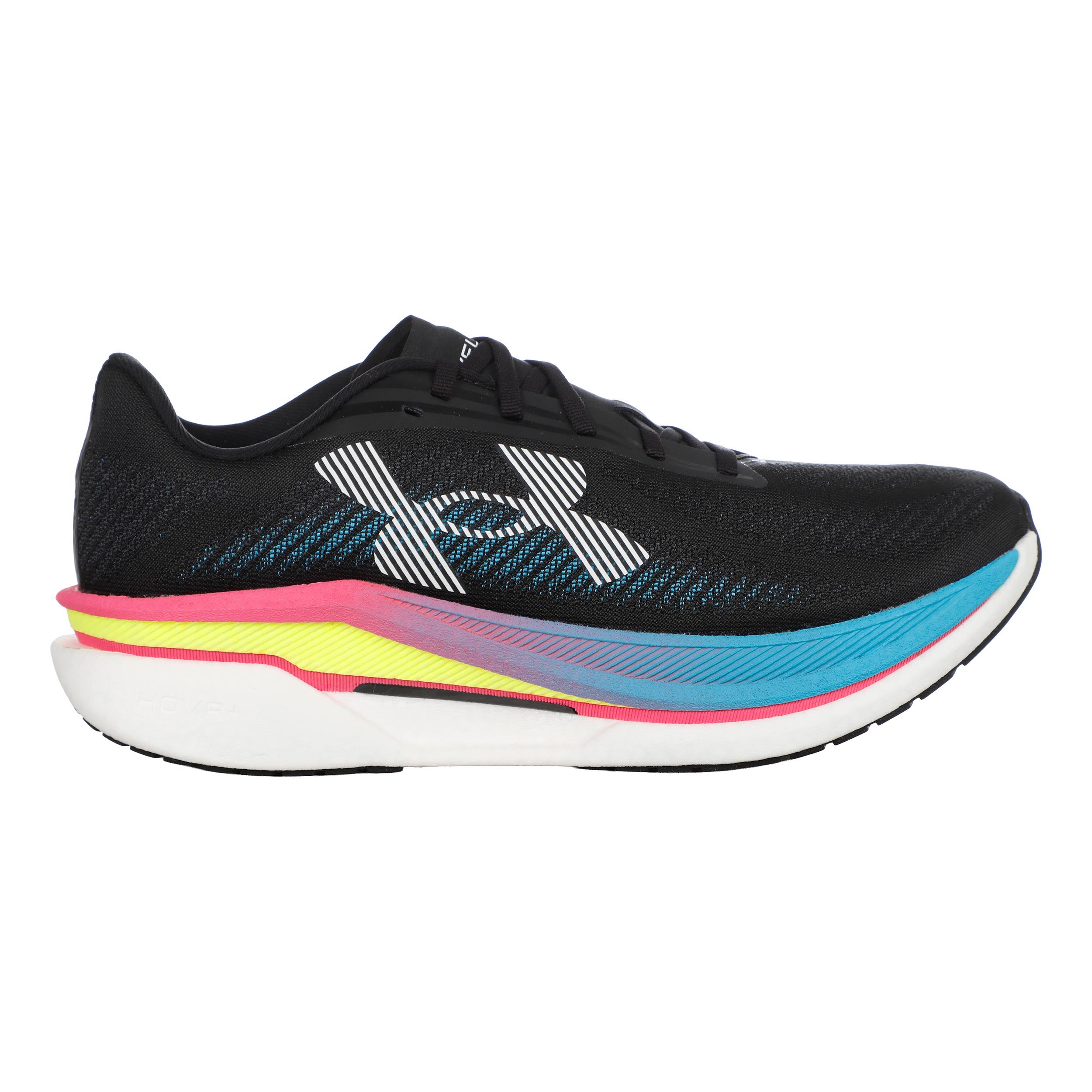 Under Armour Velociti Pro 2 Zapatilla de competición Unisex-negro, azul