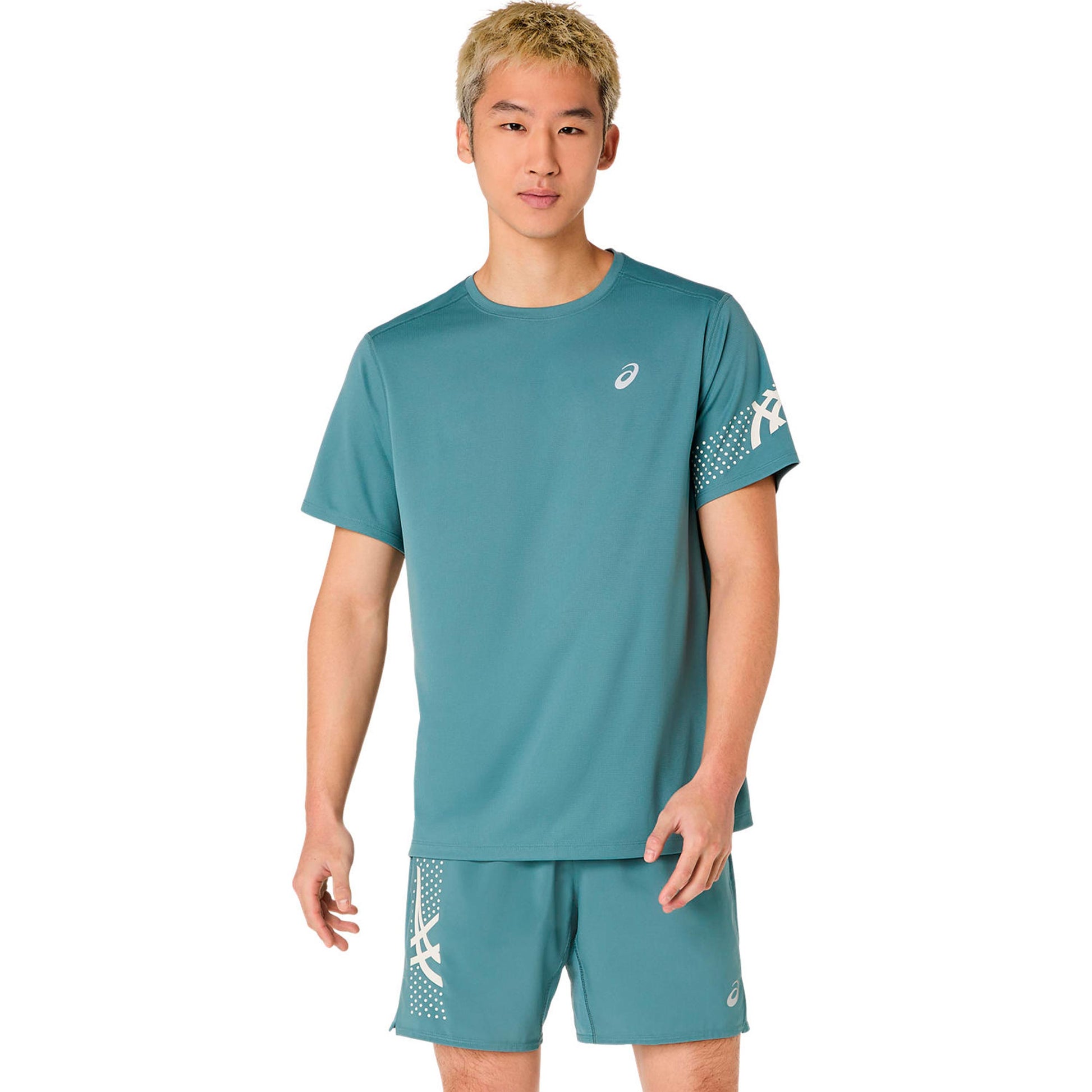 ASICS Icon  Camiseta de running Hombres - turquesa