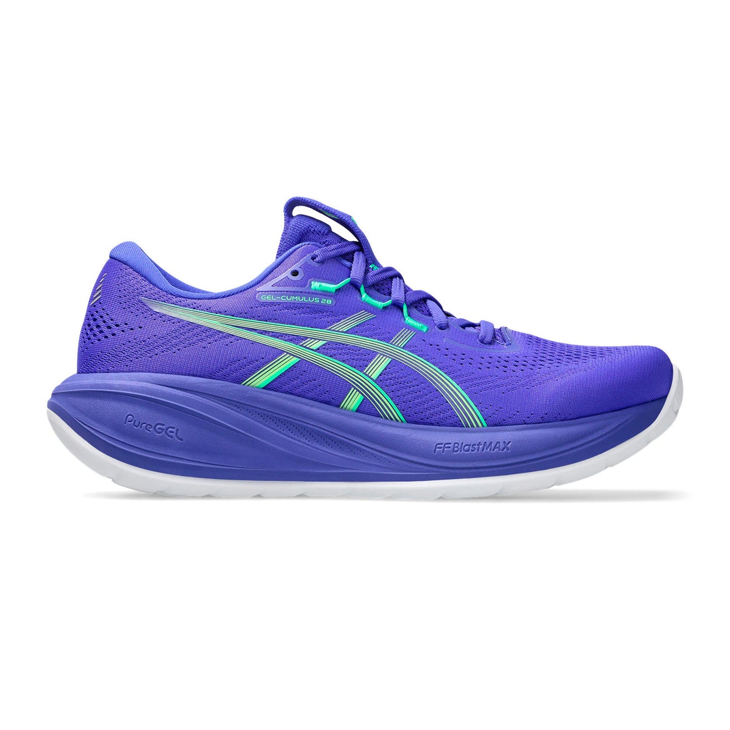 ASICS Gel-Cumulus 28 Zapatilla neutral Hombres-azul, verde