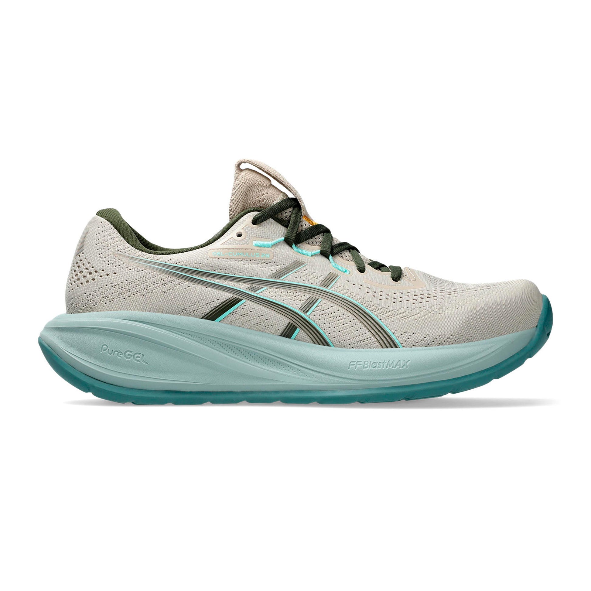 ASICS GEL-CUMULUS 28 Zapatilla neutral Hombres - beige, azul