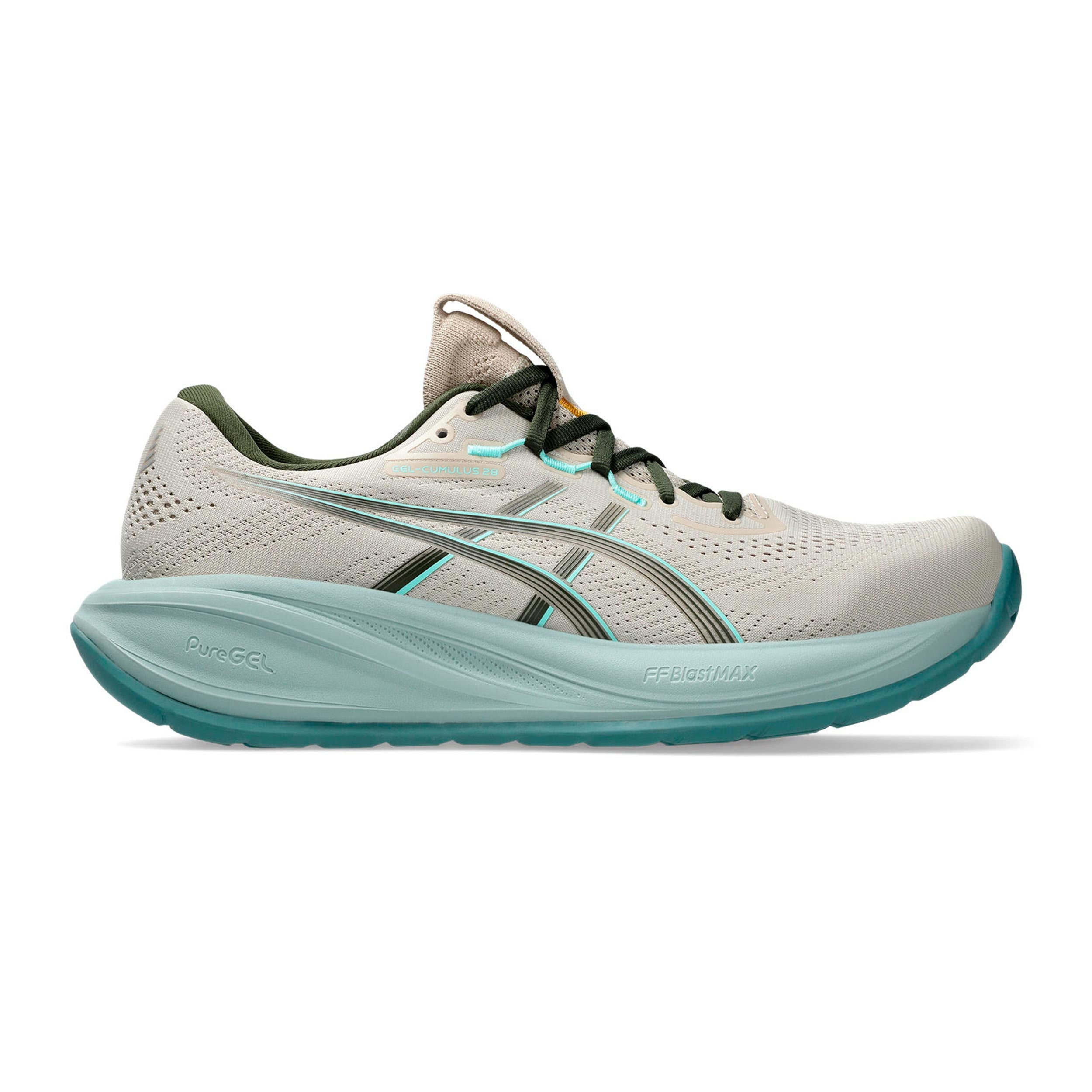 ASICS GEL-CUMULUS 28 Zapatilla neutral Hombres - beige, azul