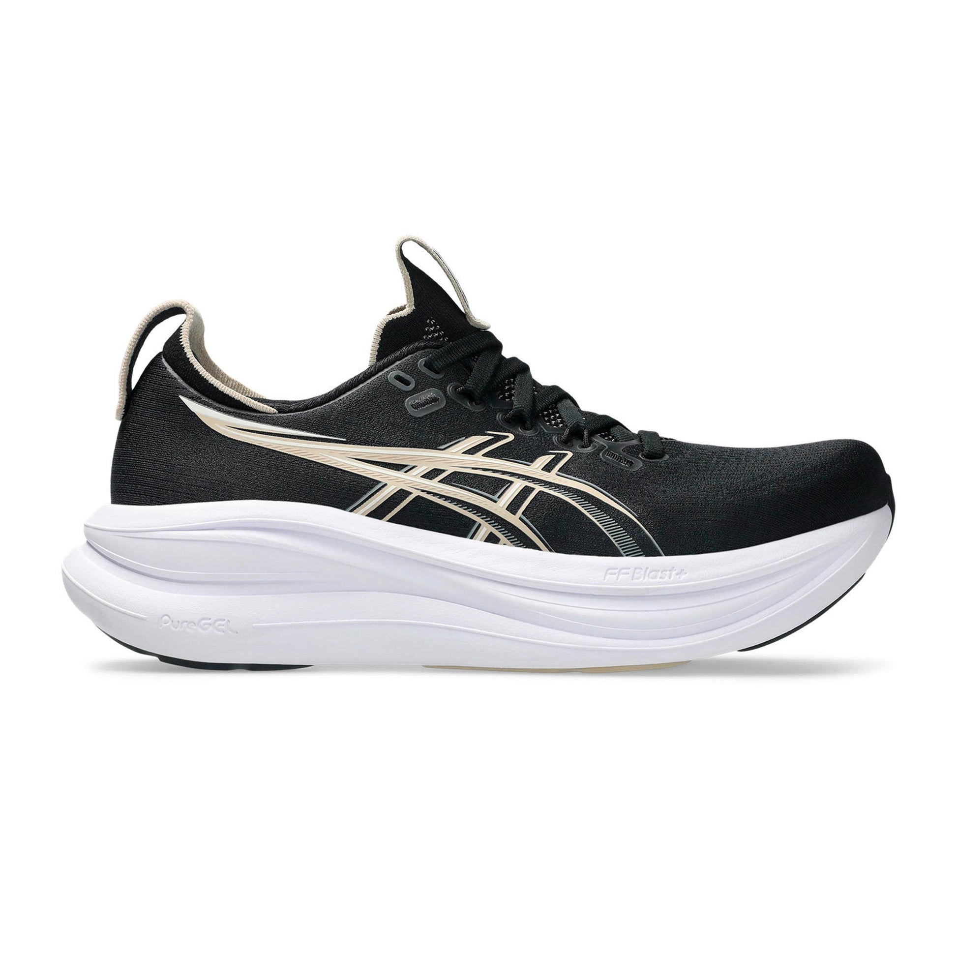 ASICS GEL-NIMBUS 28 Zapatilla neutral Mujeres - negro, crema