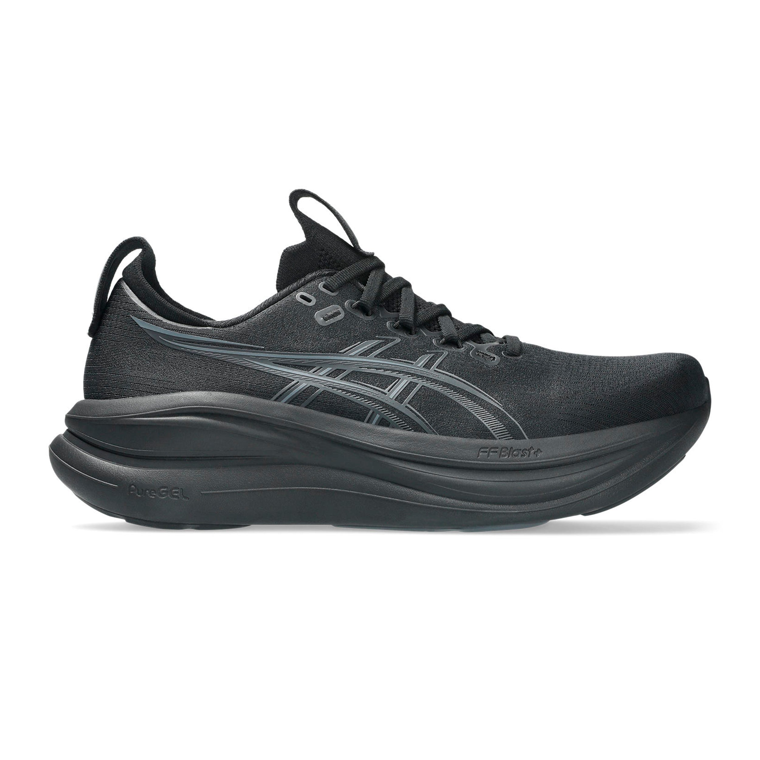 ASICS Gel-Nimbus 28 Zapatilla neutral Hombres-negro, gris