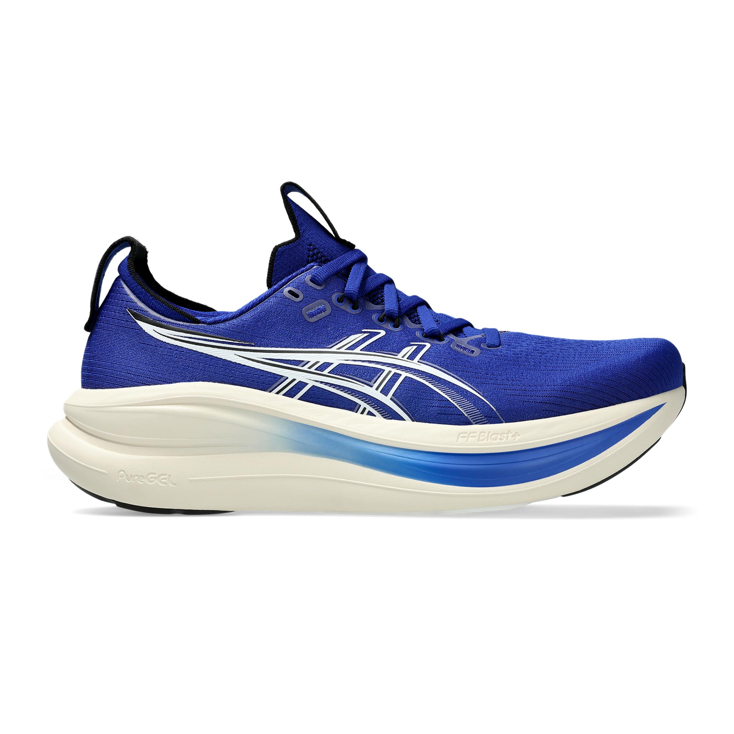 ASICS GEL-NIMBUS 28 Zapatilla neutral Hombres - azul, beige