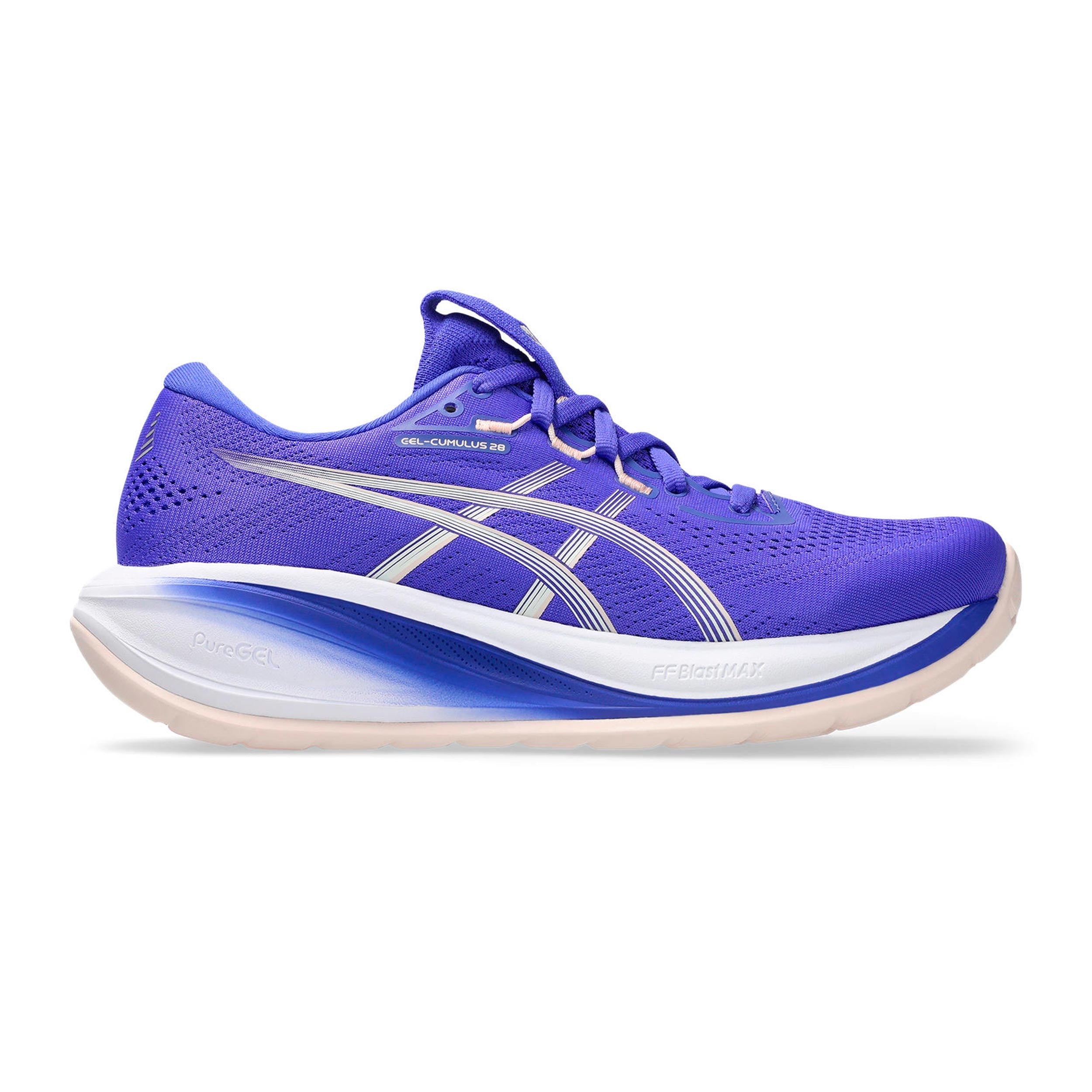 ASICS Gel-Cumulus 28 Zapatilla neutral Mujeres - azul, blanco