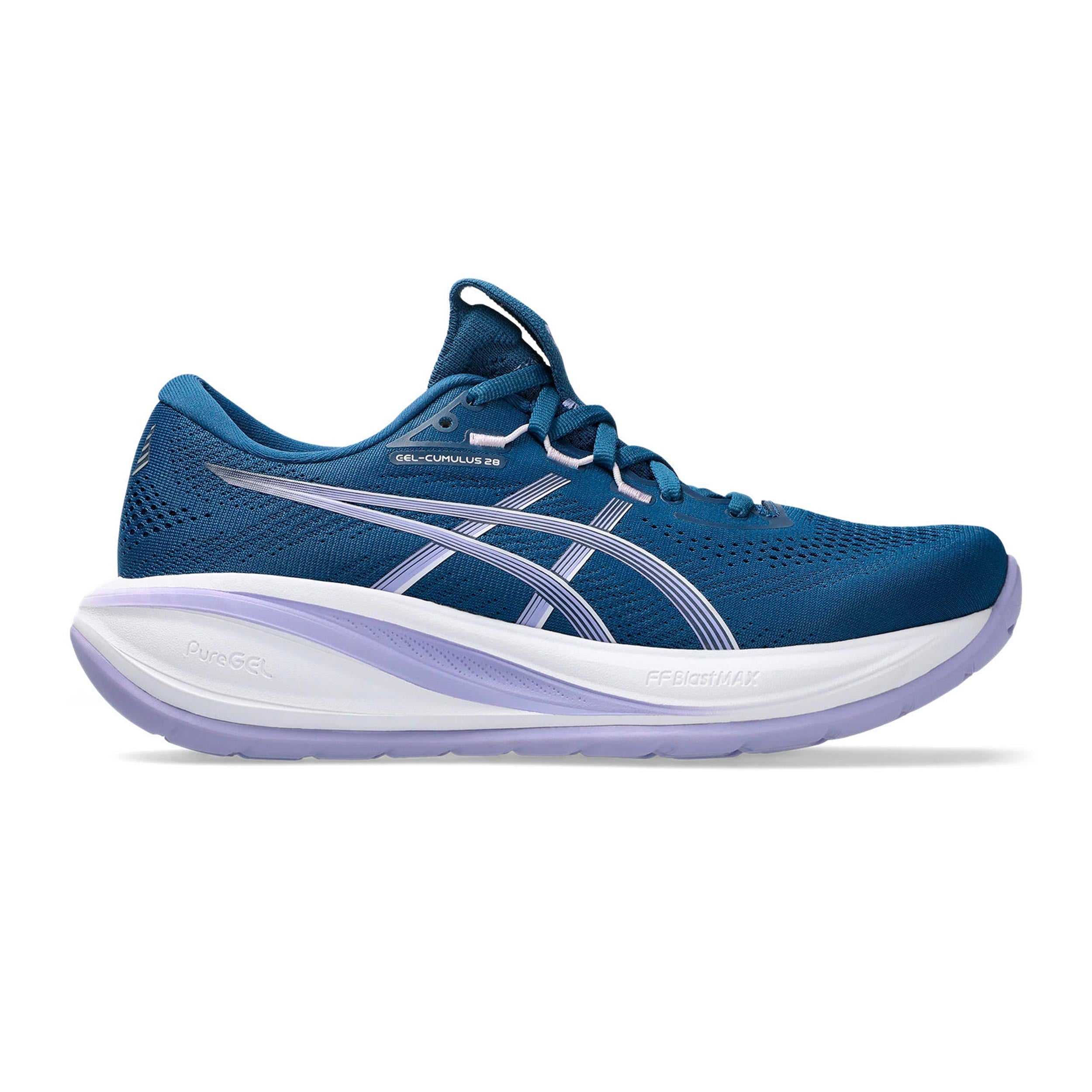ASICS Gel-Cumulus 28 Zapatilla neutral Mujeres - azul, morado