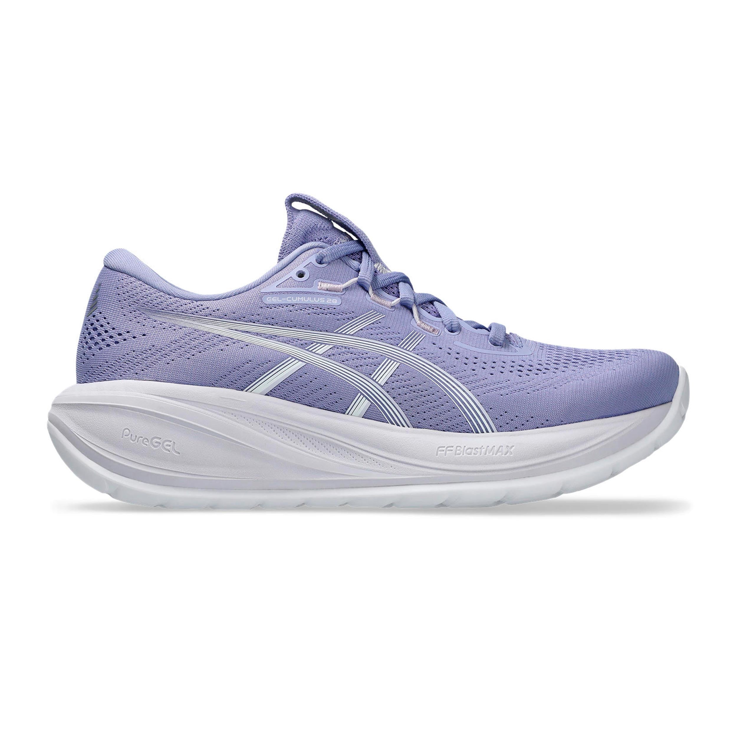 ASICS Gel-Cumulus 28 Zapatilla neutral Mujeres - morado, blanco