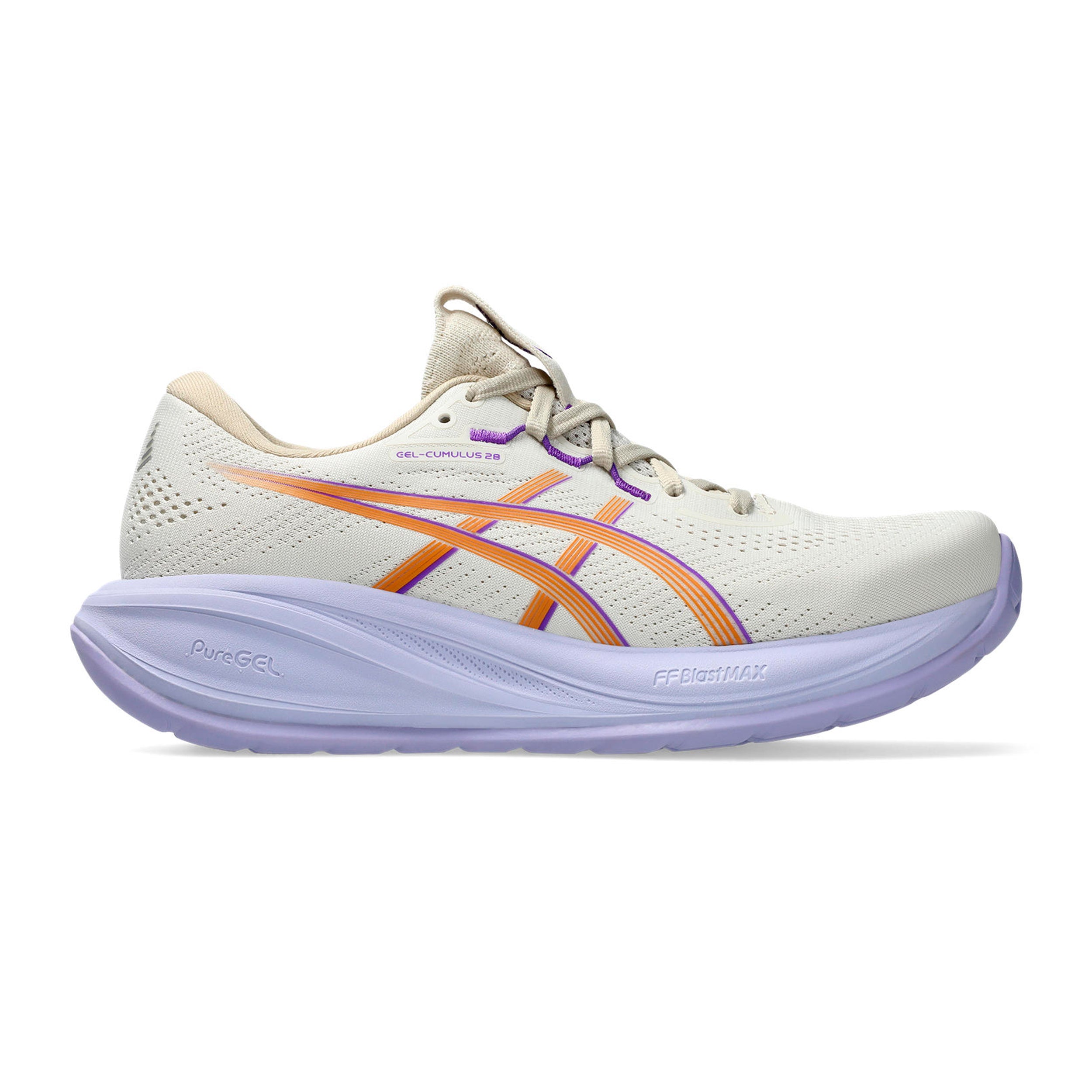ASICS GEL-CUMULUS 28 Zapatilla neutral Mujeres - beige, morado