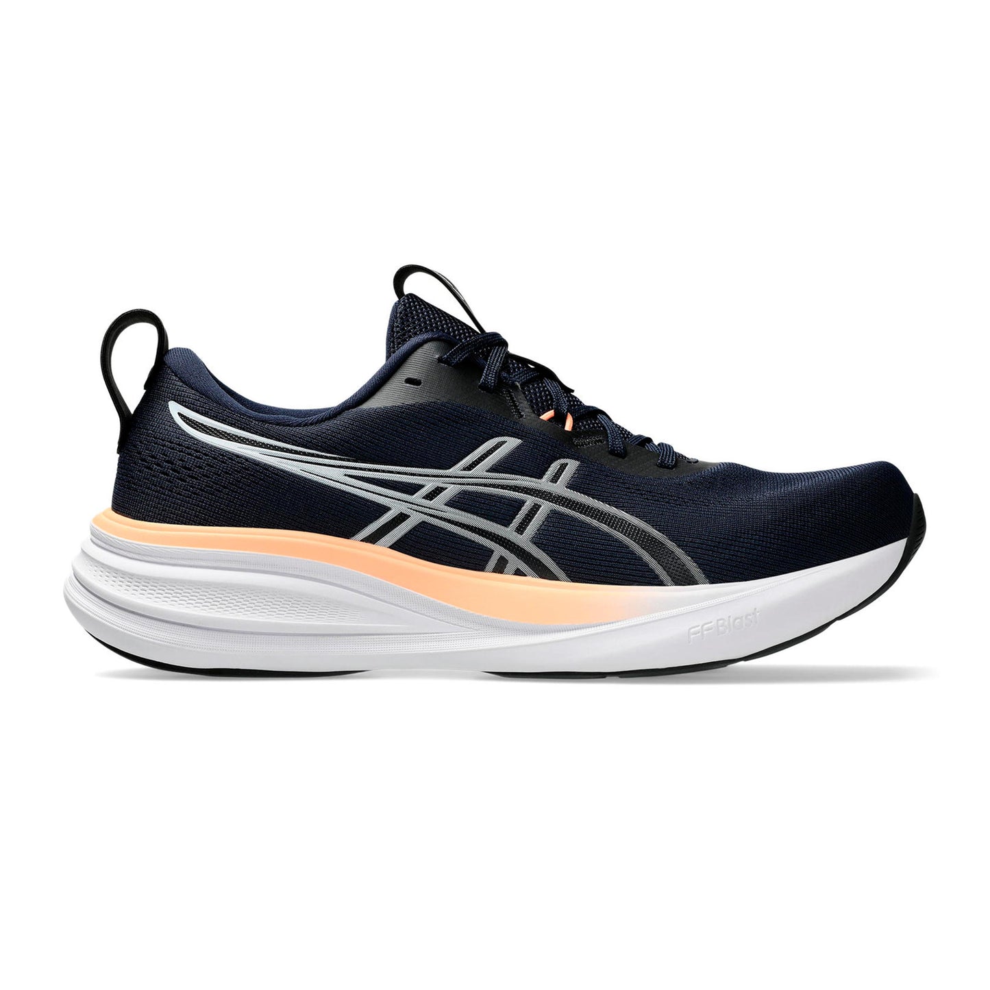 ASICS GEL-PULSE 17 Zapatilla neutral Hombres - azul oscuro, naranja