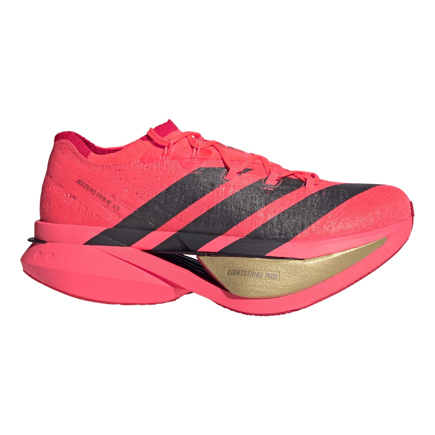 adidas adizero Prime X3 Strung Zapatilla de competición Unisex - rojo, negro