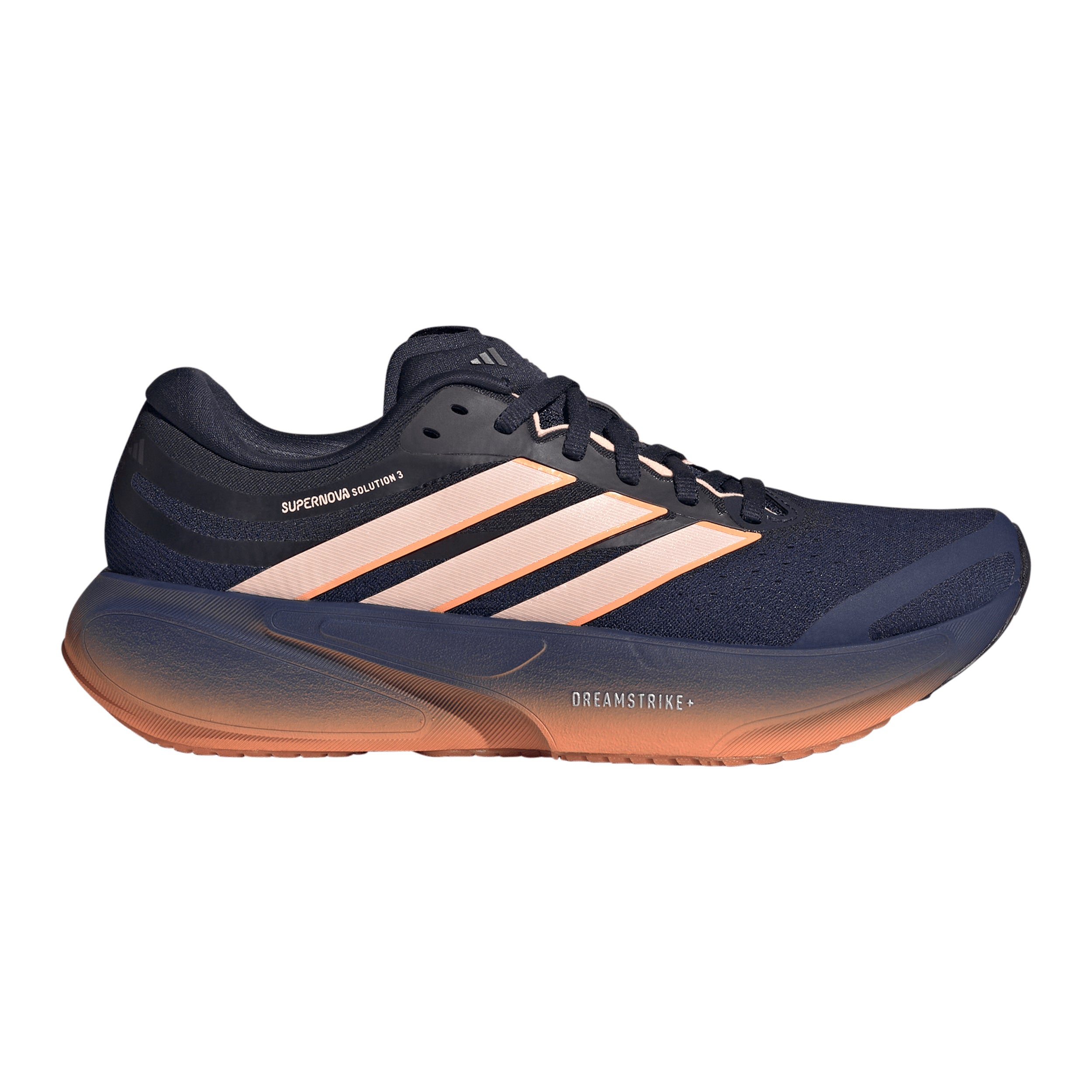 adidas Supernova Solution 3 Zapatilla de estabilidad Mujeres - azul oscuro, albaricoque