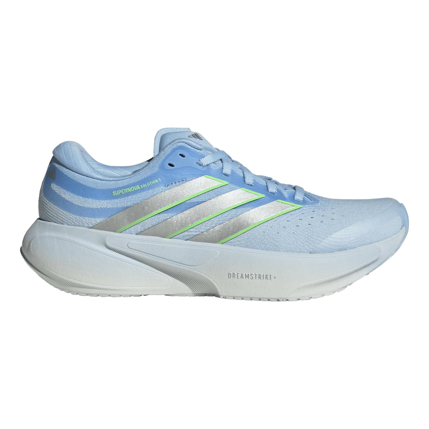 adidas Supernova Solution 3 Zapatilla de estabilidad Mujeres - azul claro, lima
