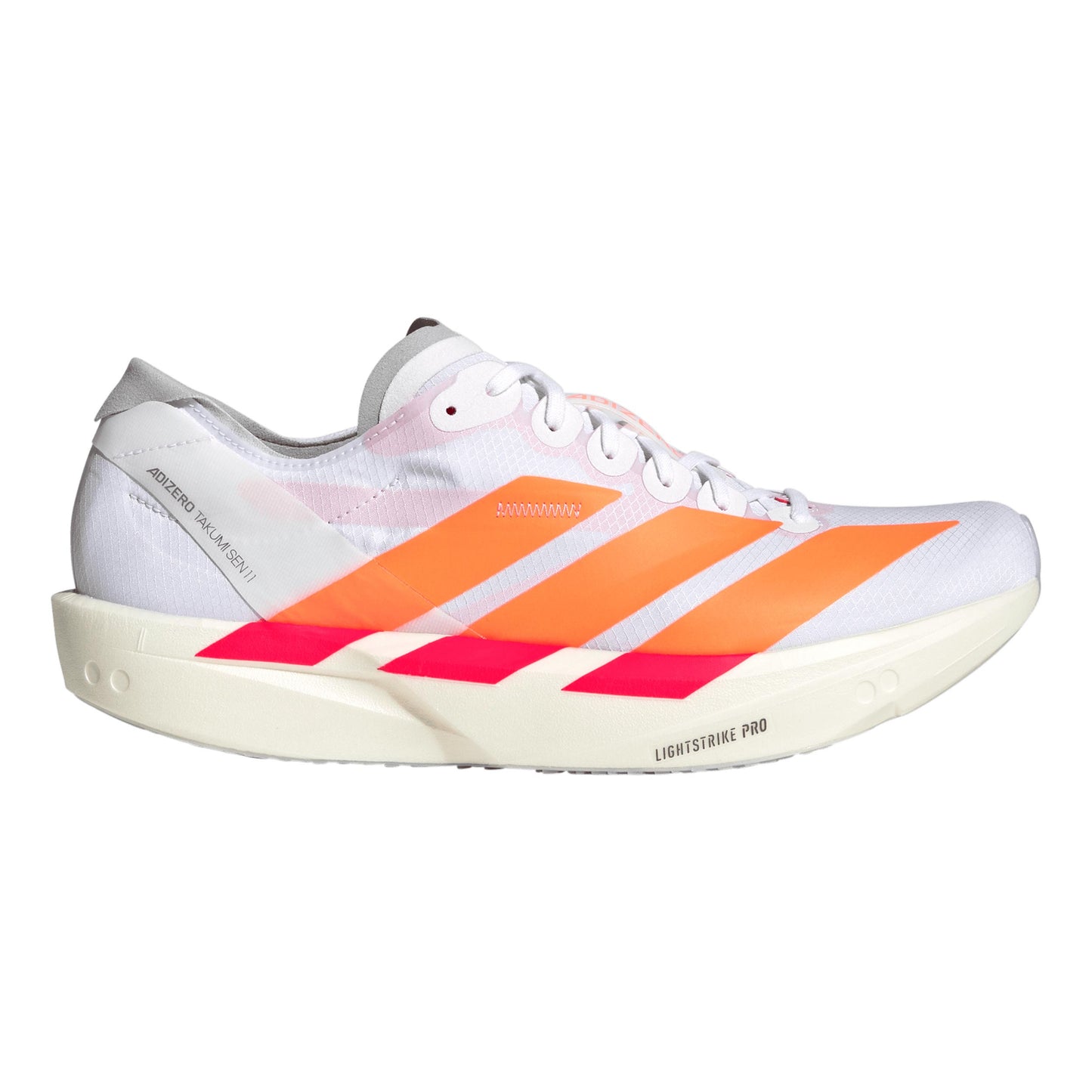 adidas Adizero Takumi Sen 11 Zapatilla de competición Hombres - blanco, rojo