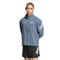 adi365  Chaqueta para correr Hombres - azul-gris