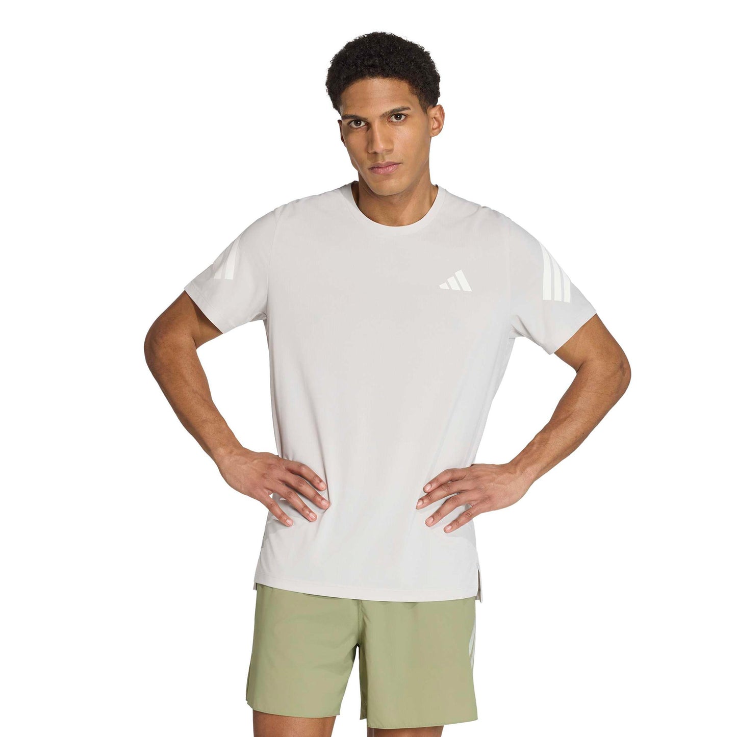 adidas adi365 Camiseta de running Hombres - gris